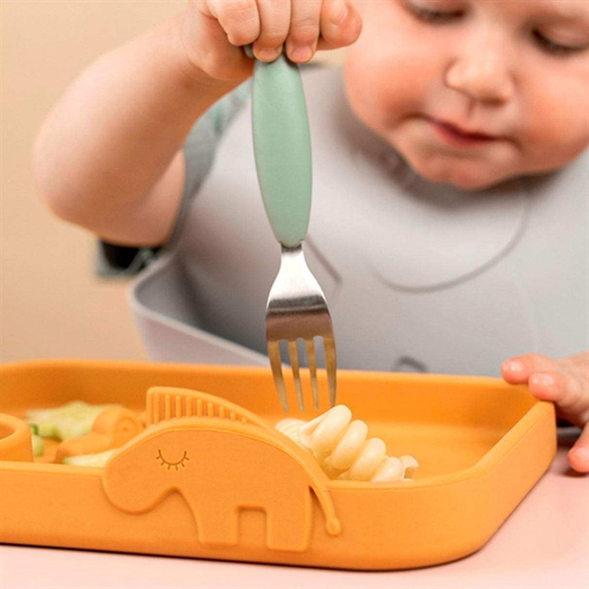 Done by Deer Peekaboo Tallrik Mustard