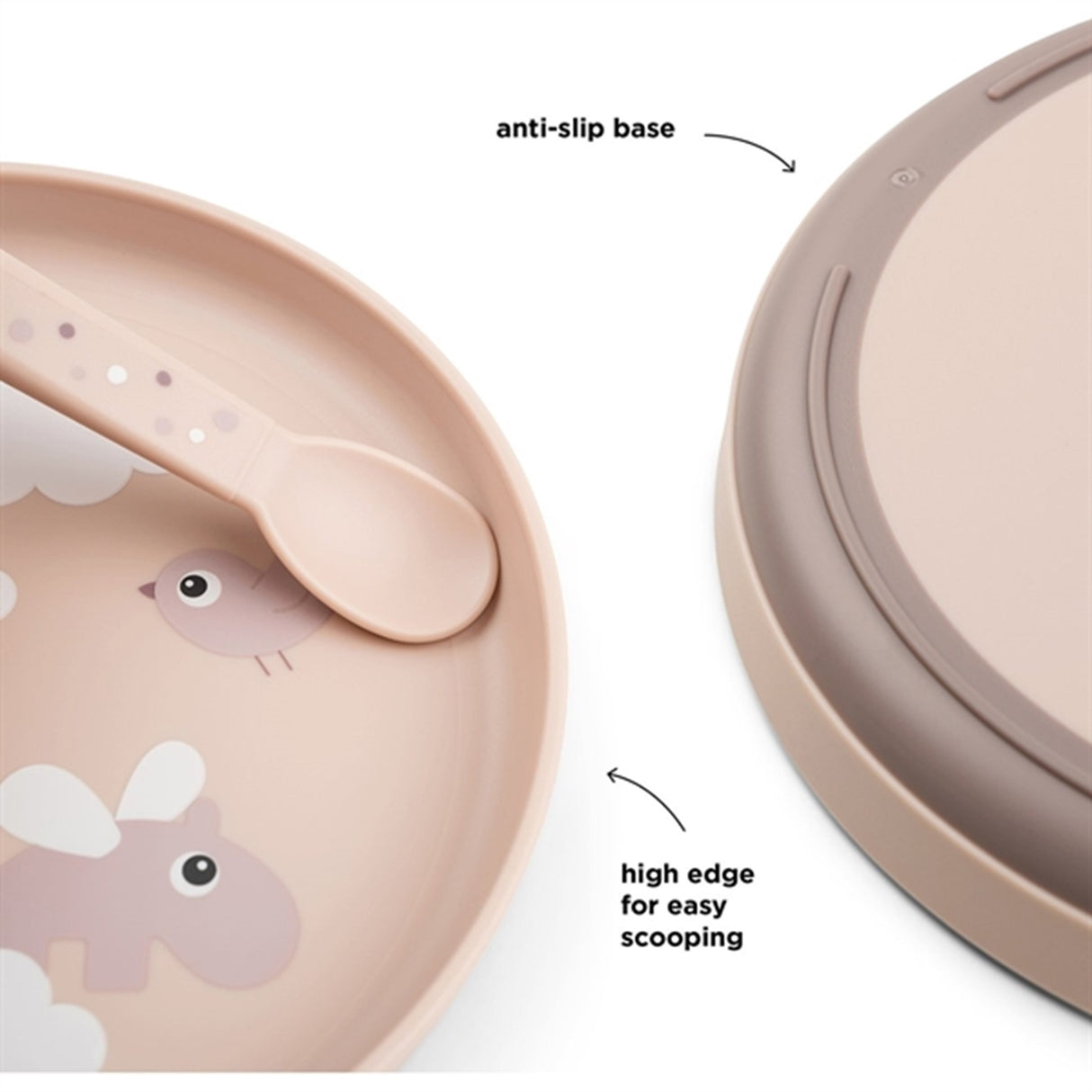 Done by Deer Foodie Tallrik Happy Clouds Powder