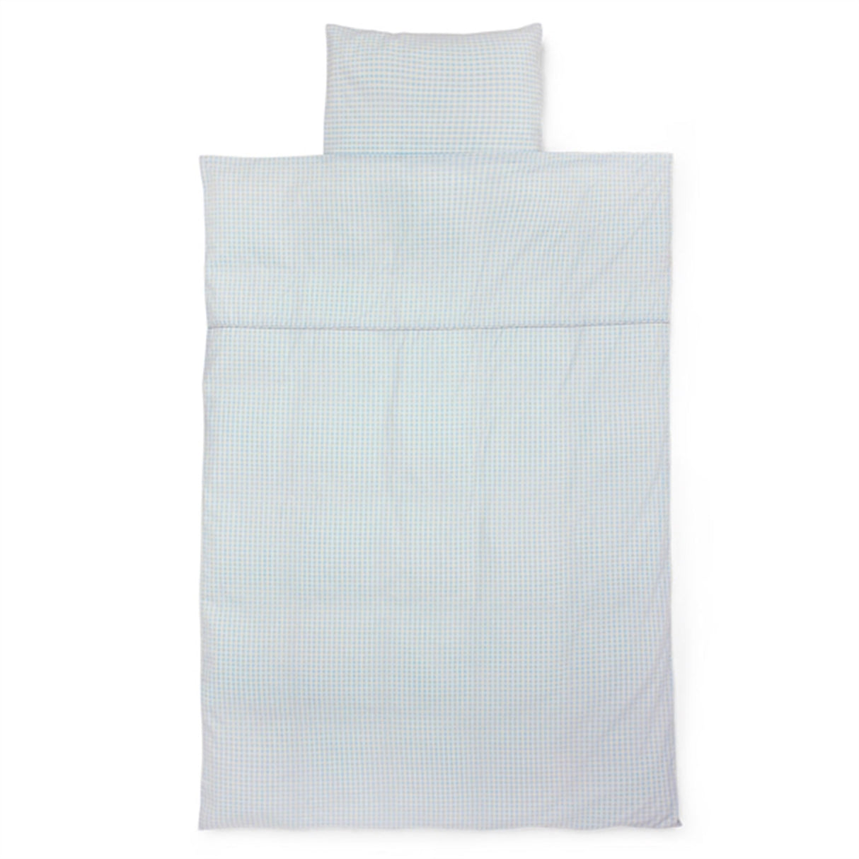 lalaby Blue Gingham Klassisk Sängkläder