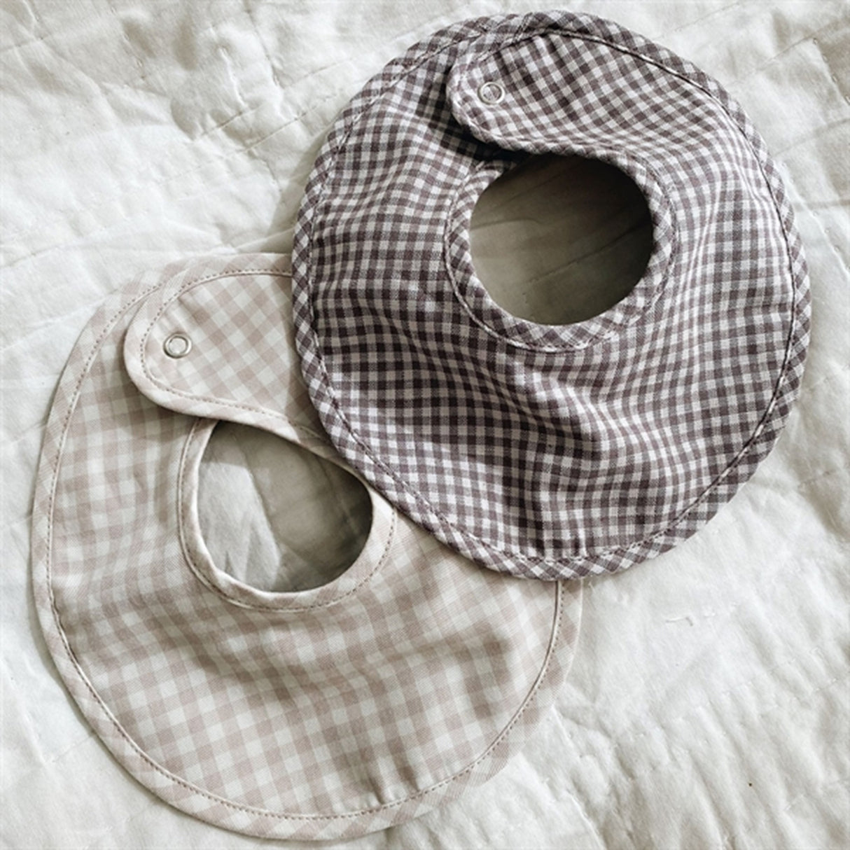 lalaby Mini Check Bibi Haklapp 2-Pak