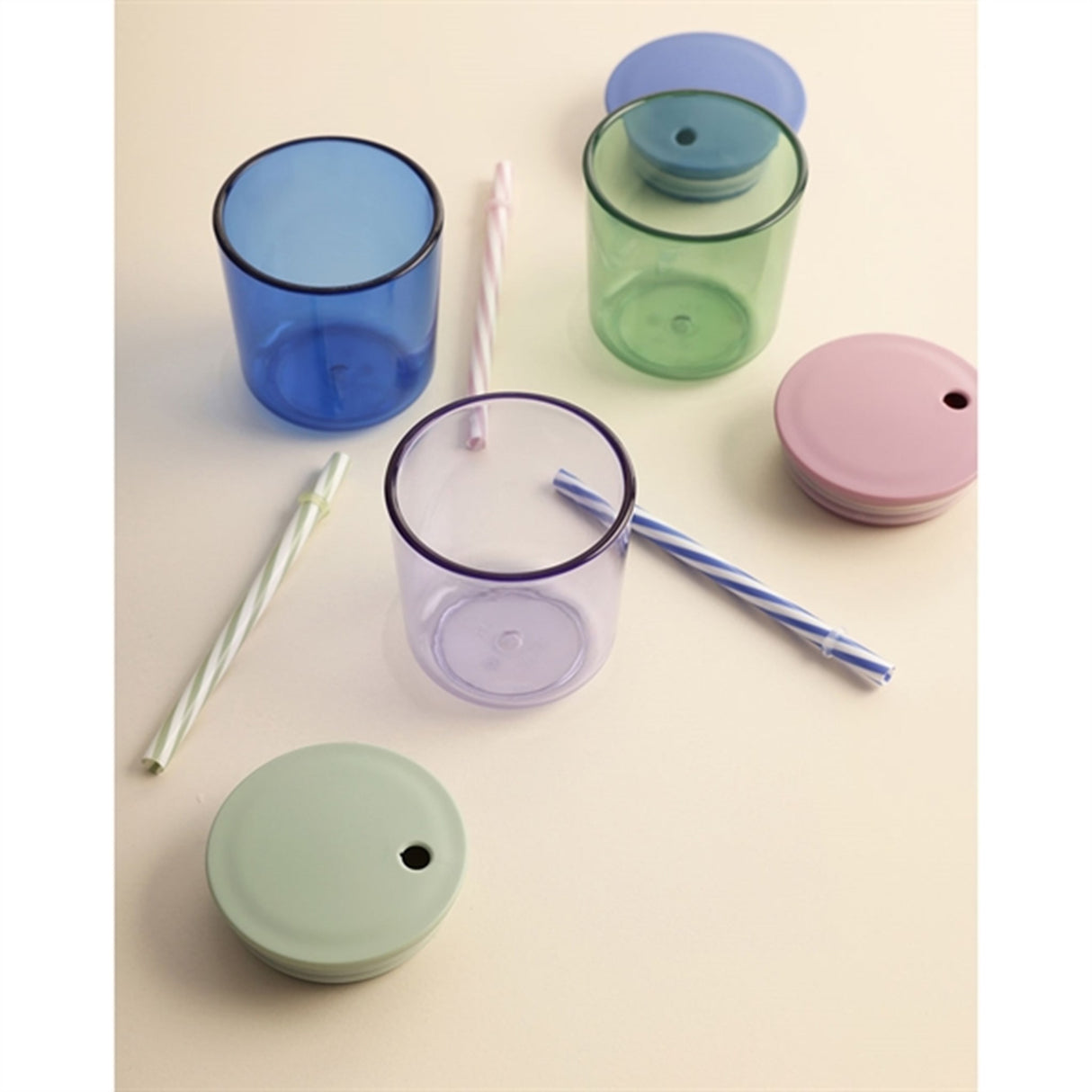 Design Letters Eco Sugerørslåg Blue