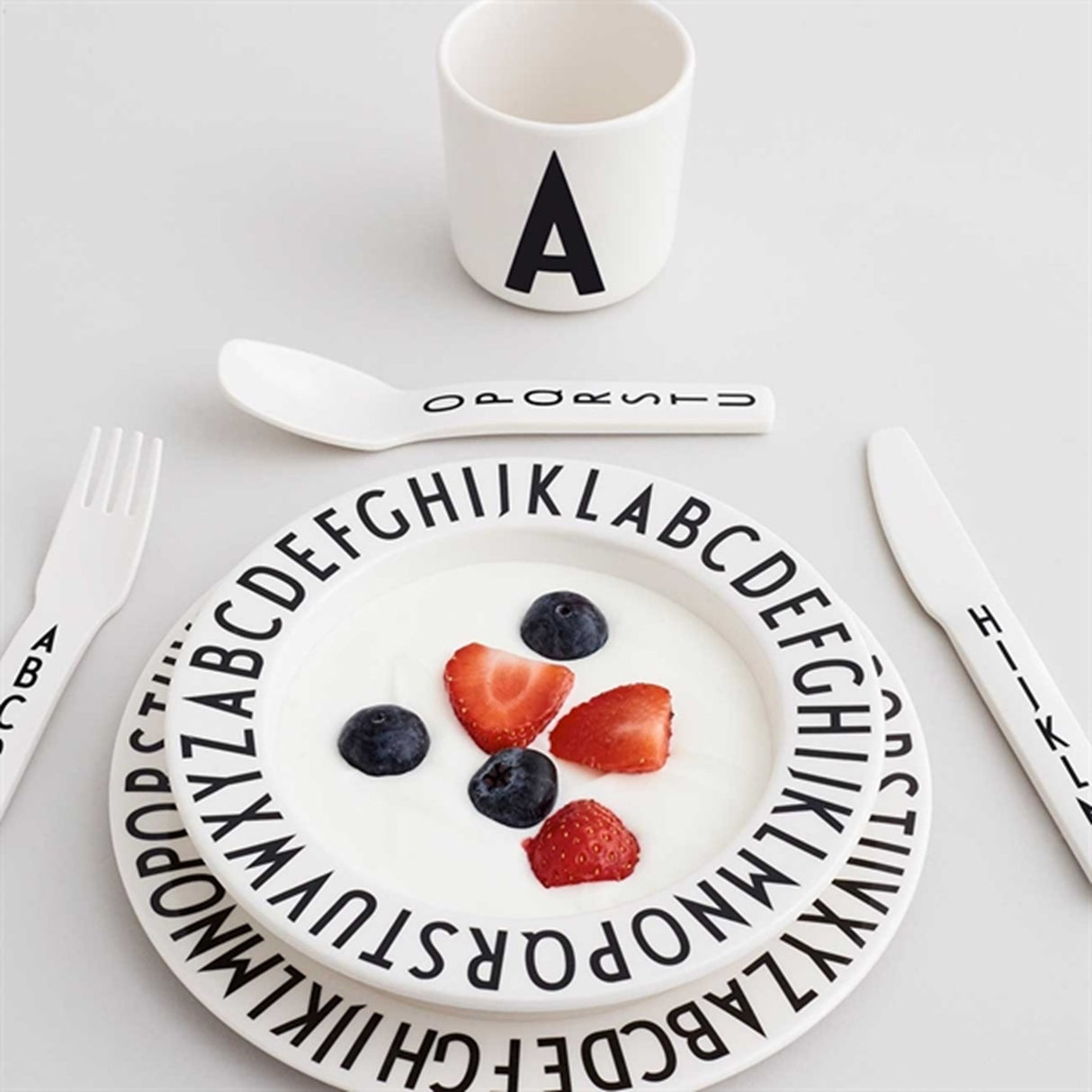 Design Letters ABC Cutlery Nude