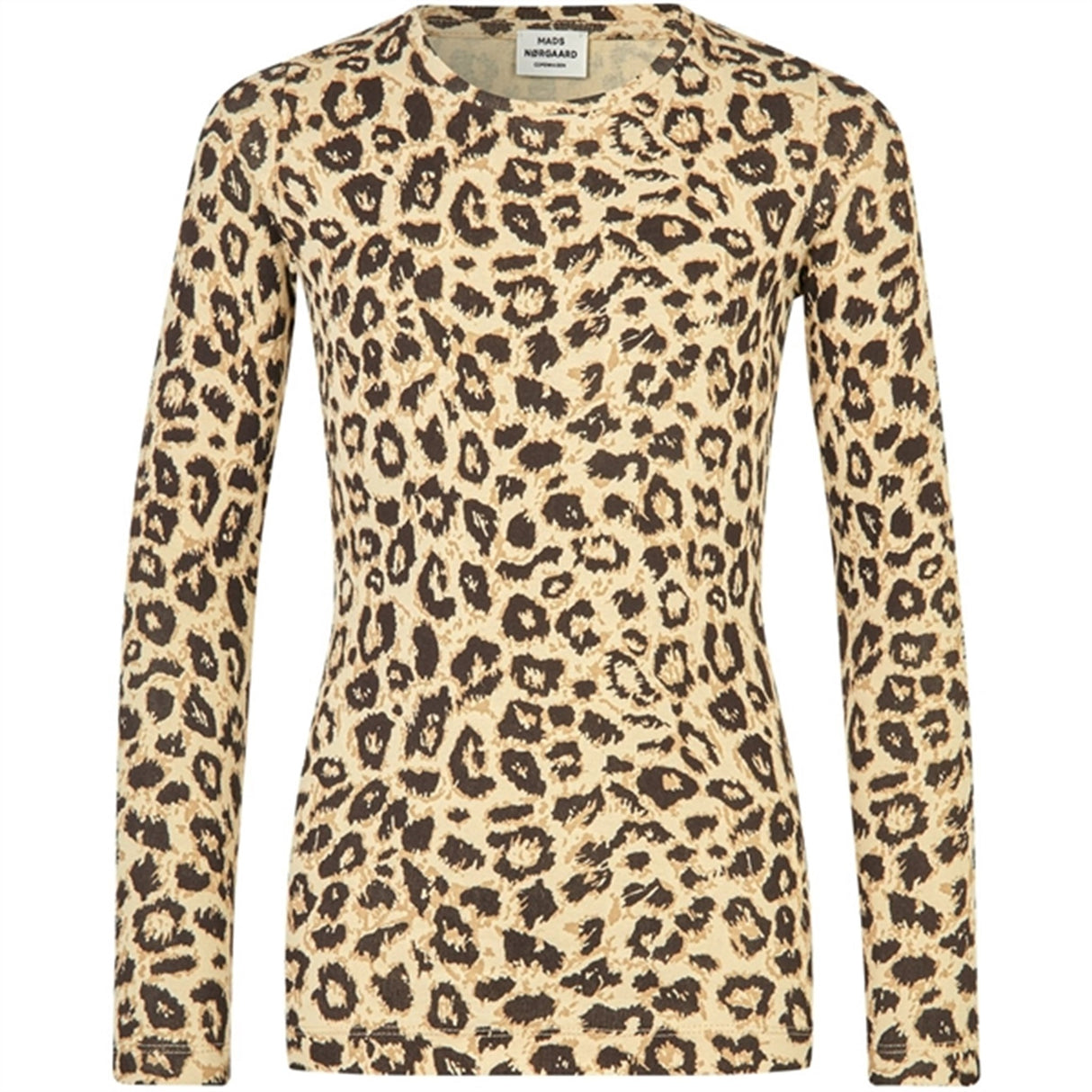 Mads Nørgaard Organic Talino Tröja Leo Aop/Black Coffee