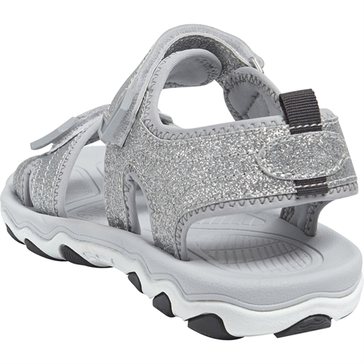 Hummel Sandal Glitter Jr Silver