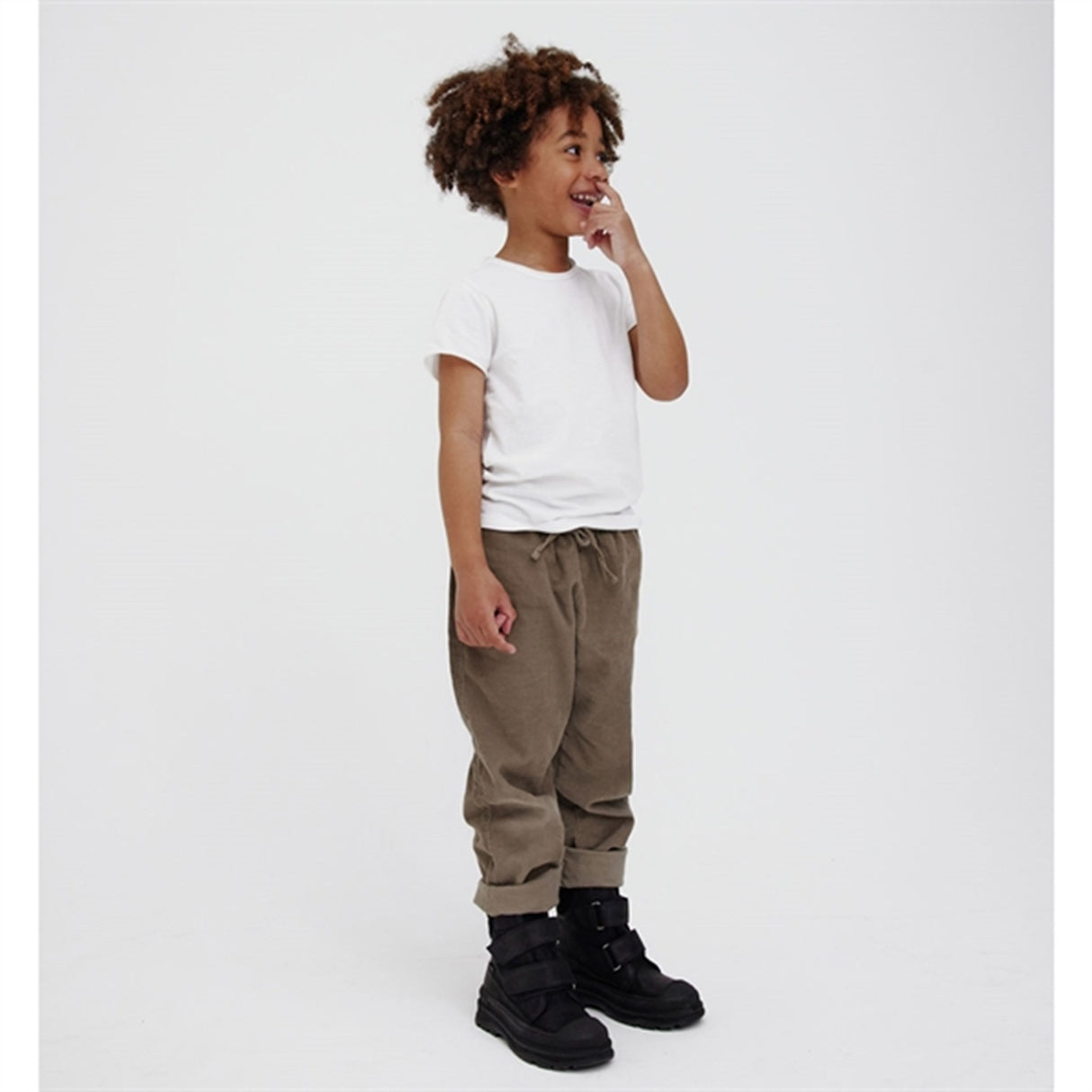 Angulus Tex-Støvle Med Kardborreband Og Uldfoer Black 3