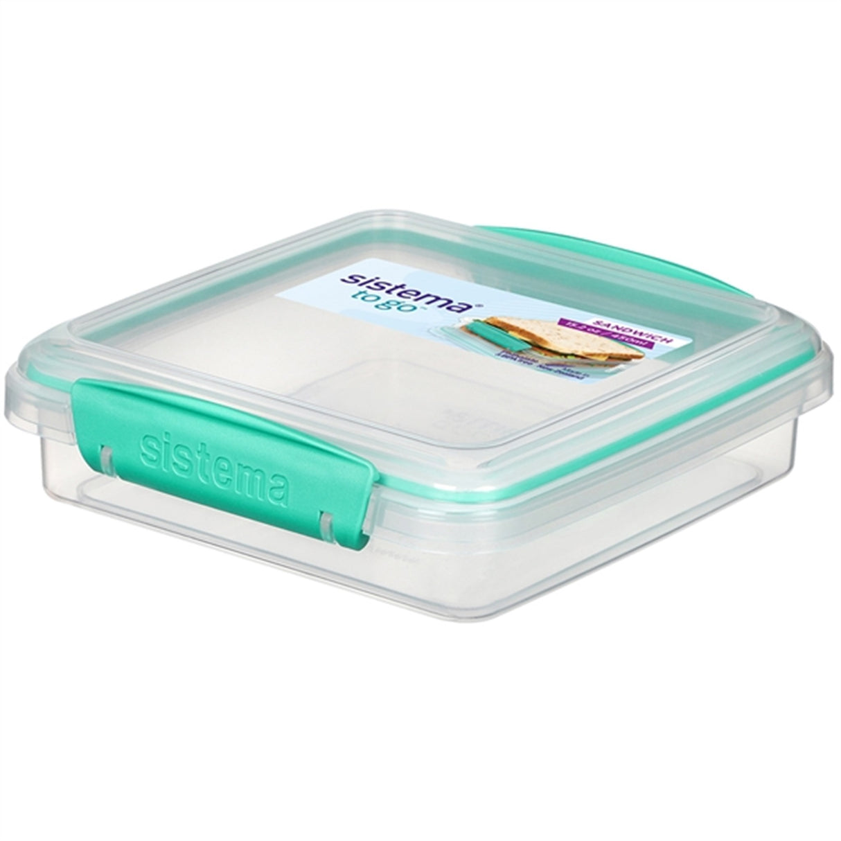 Sistema To Go Sandwich Lunchlåda 450 ml Minty Teal
