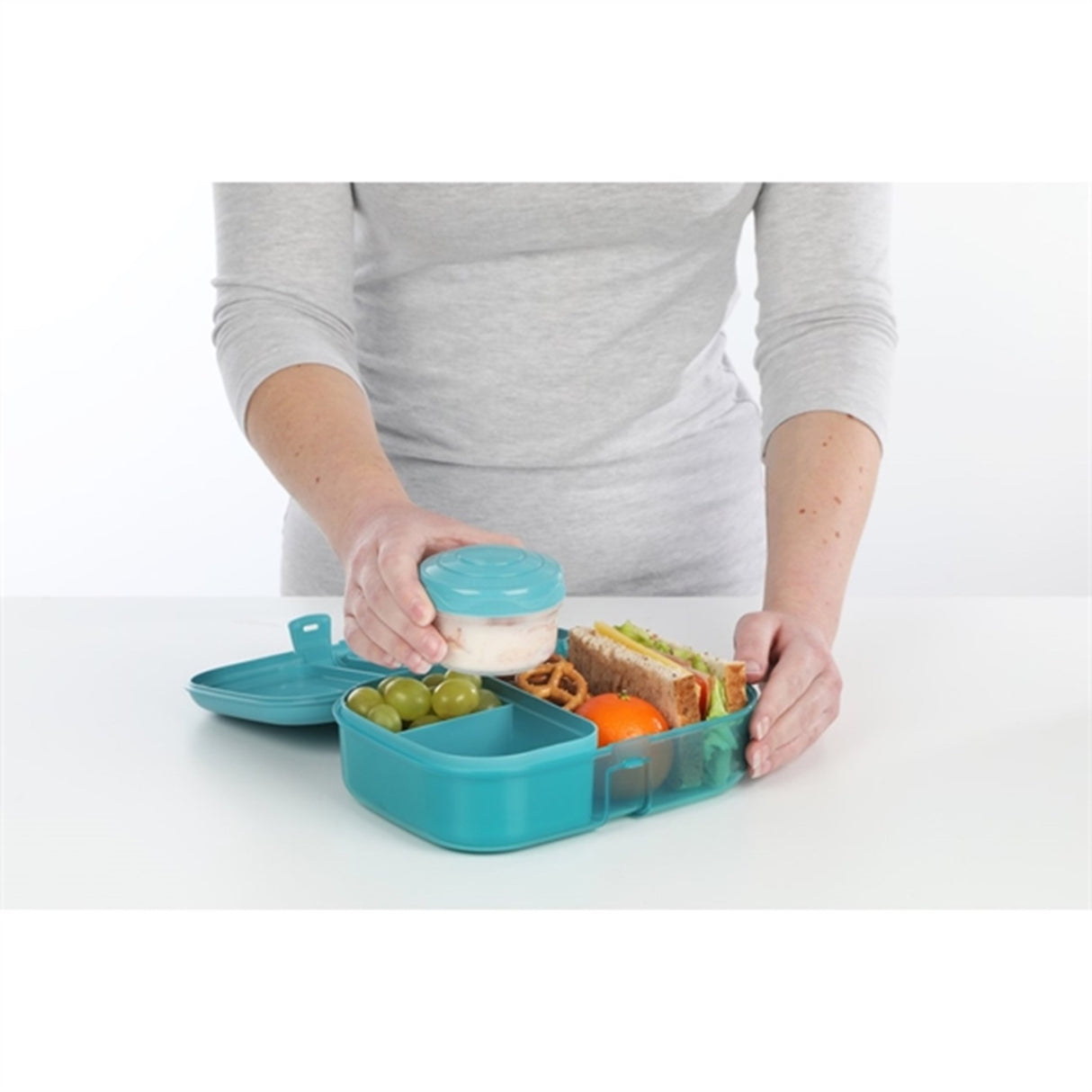 Sistema Ribbon Lunchlåda 1,1 L Teal Stone