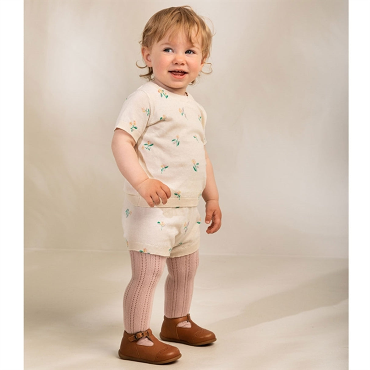 MarMar Flower Tano B Stickad T-shirt