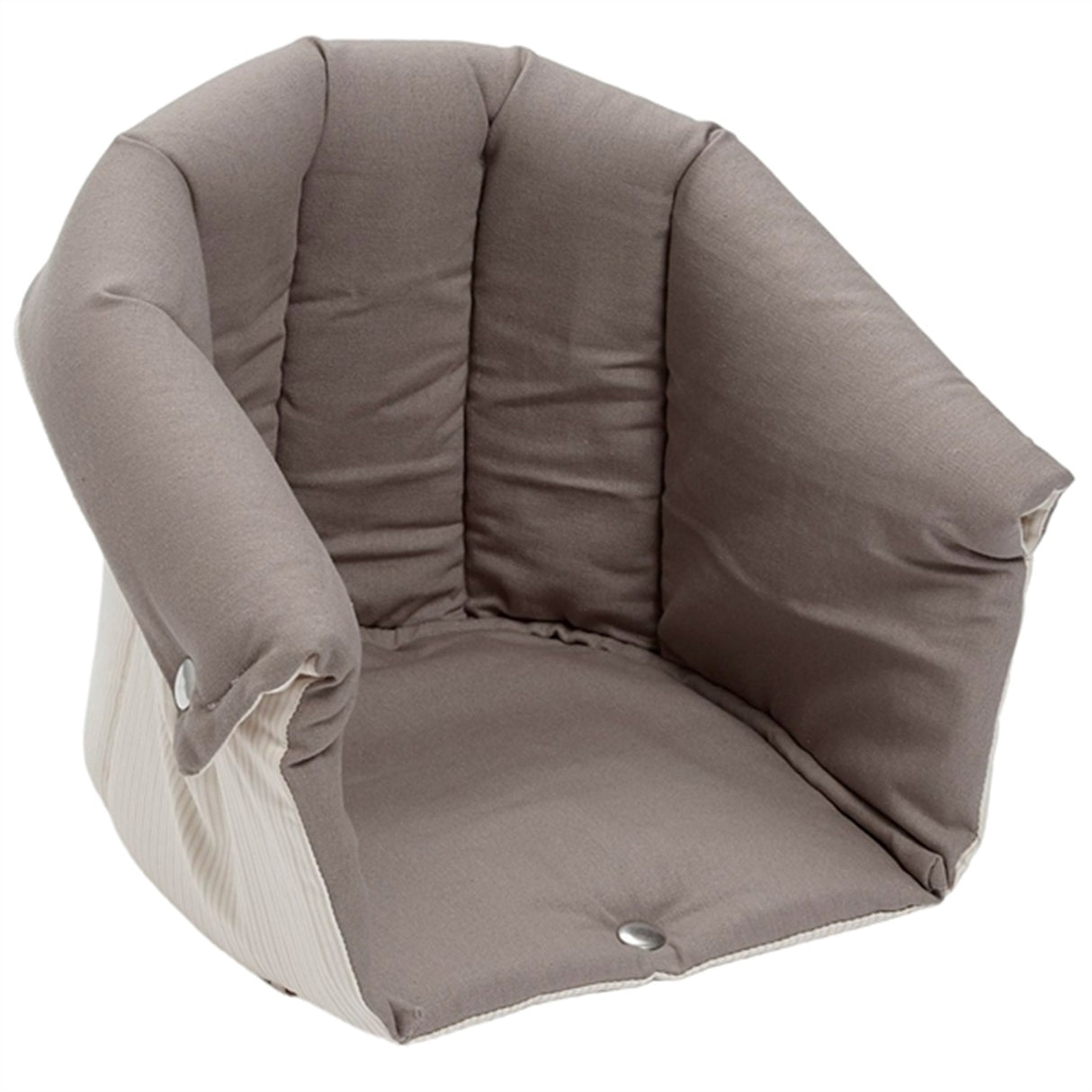 Copenhagen Multifunktionell Canopy för Babylift Dark Grey Solid w. Cream Stripe