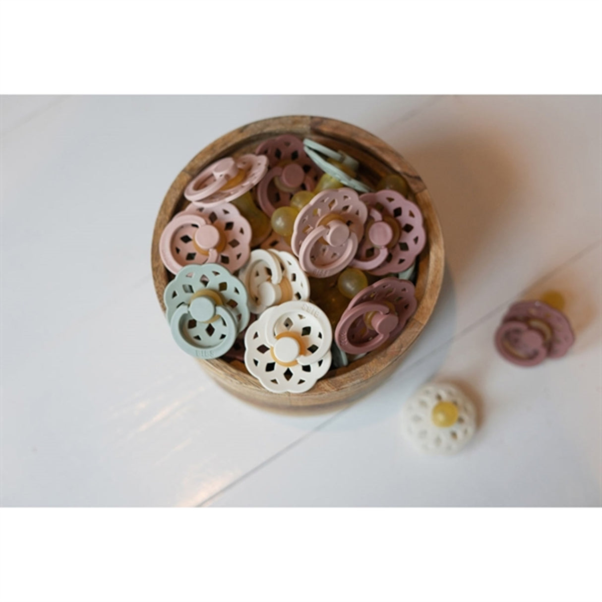 Bibs Boheme Latex Nappar 2-pack Woodchuck/Blush