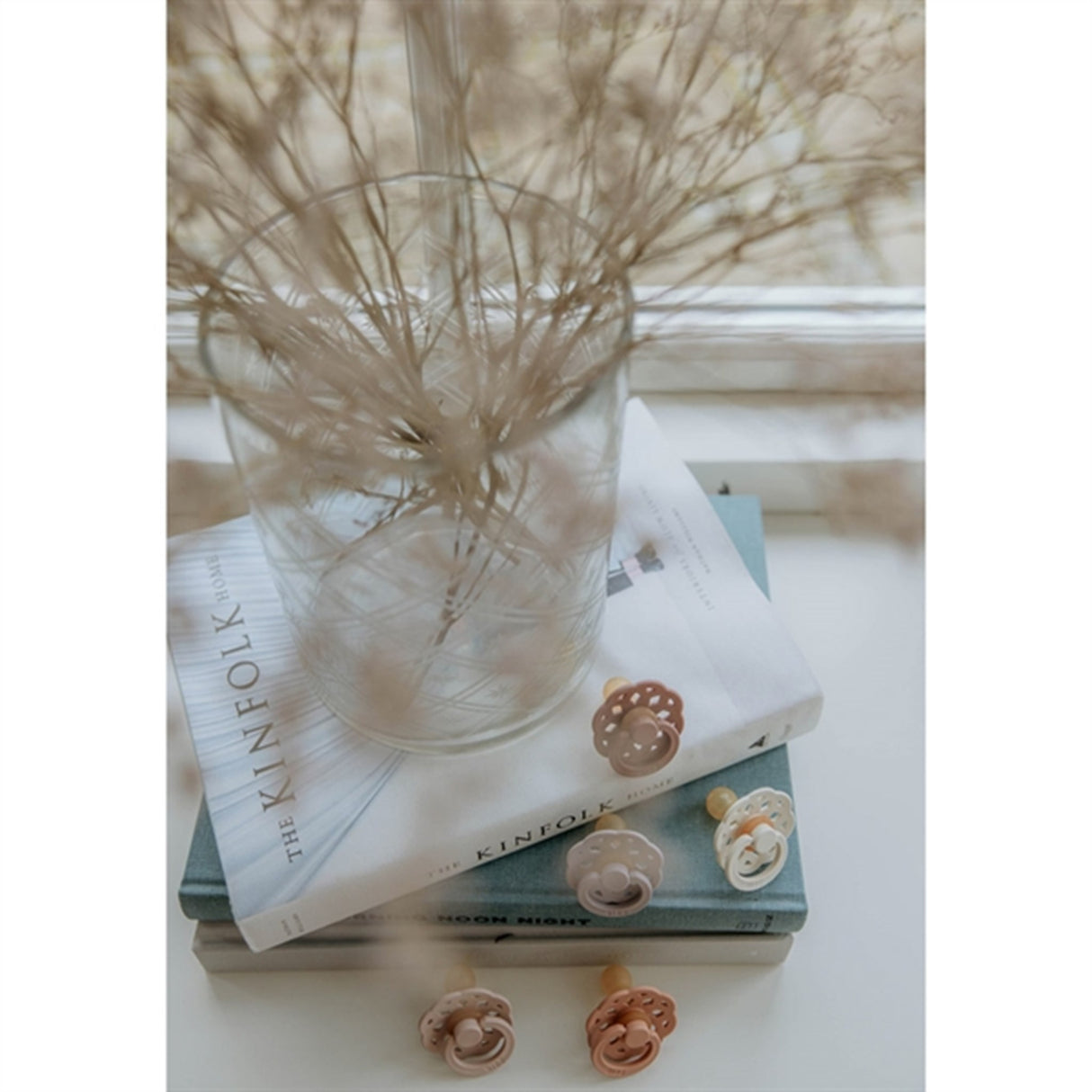 Bibs Boheme Latex Nappar 2-pack Blossom/Dusky Lilac