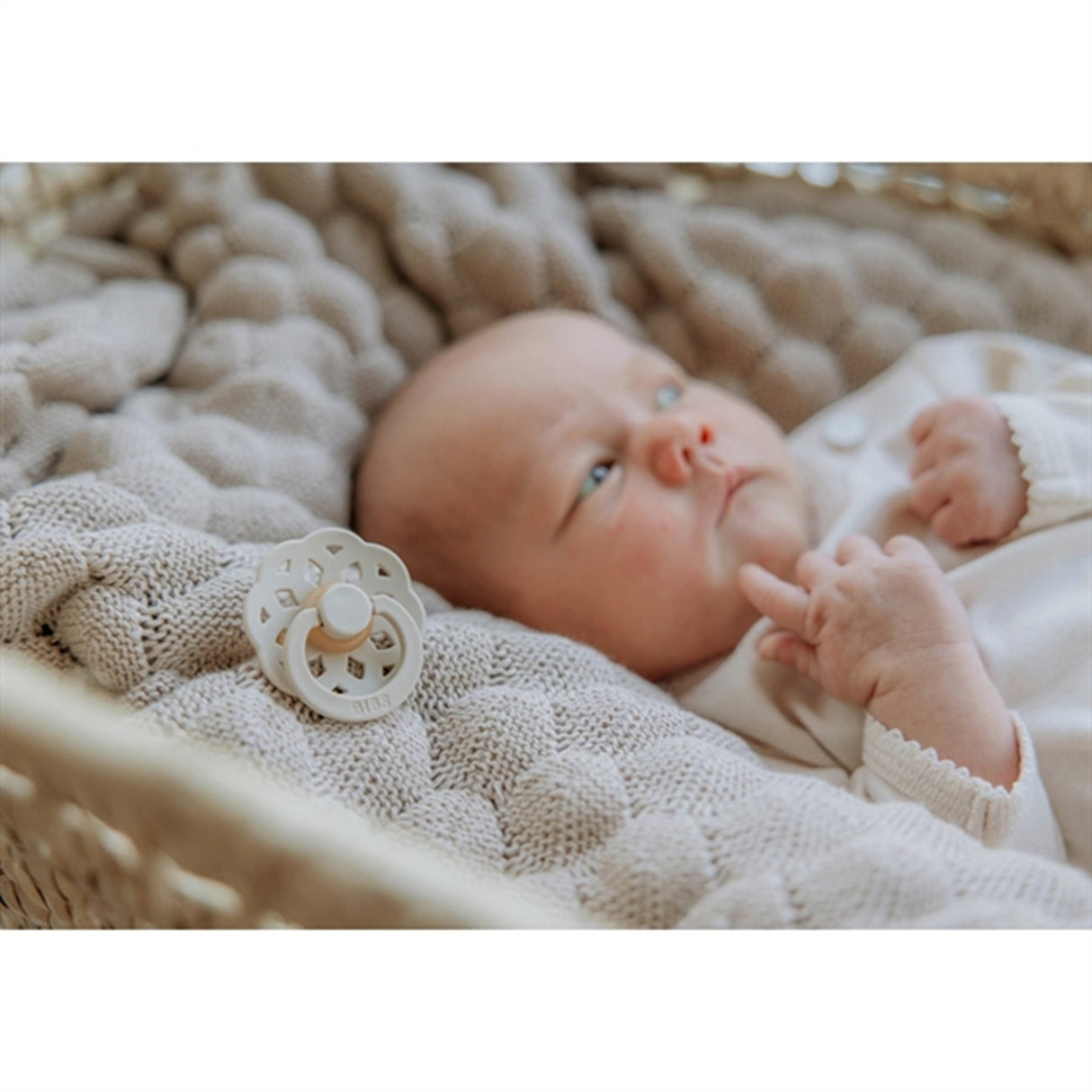 Bibs Boheme Latex Nappar 2-pack Ivory/Blossom