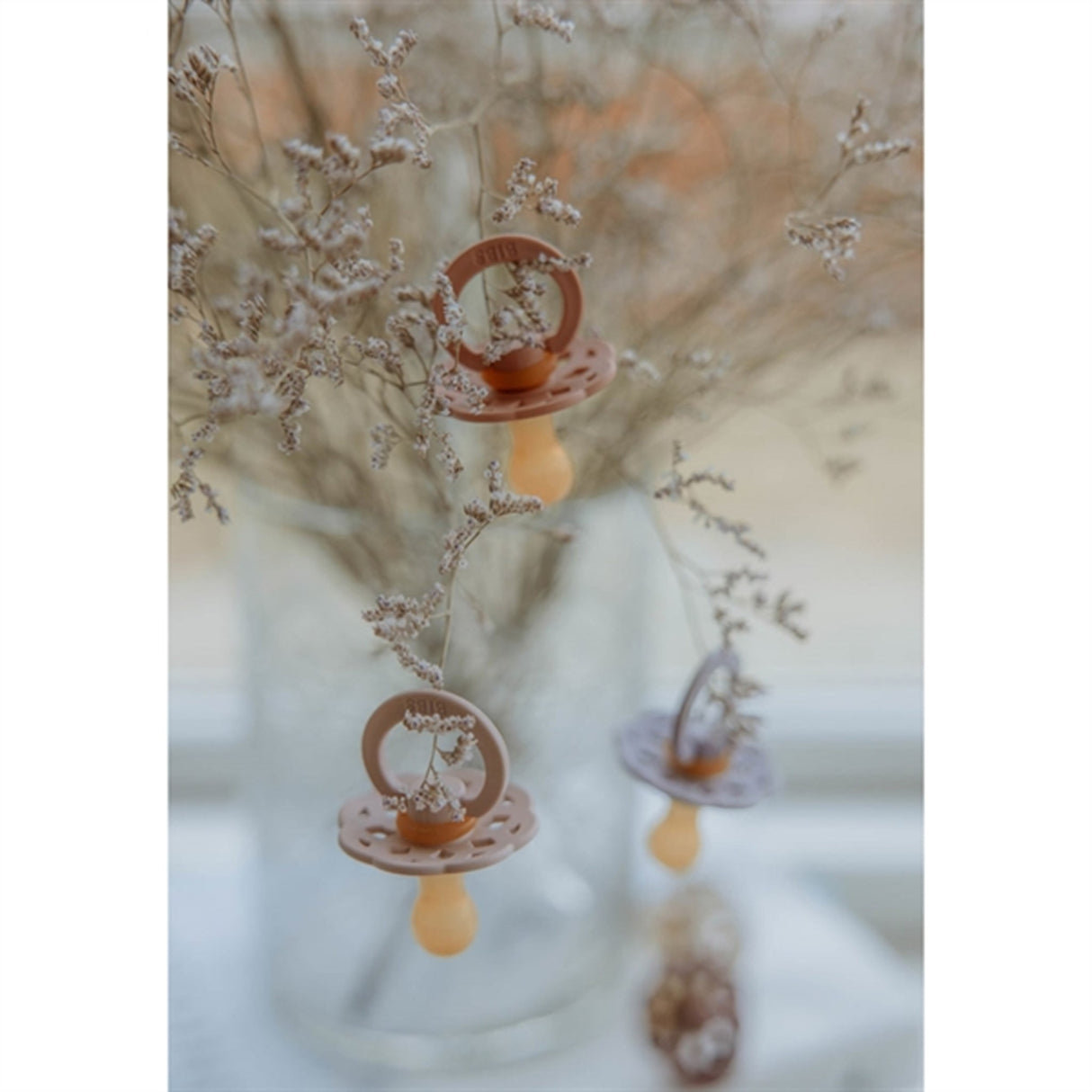 Bibs Boheme Latex Nappar 2-pack Peach/Woodchuck