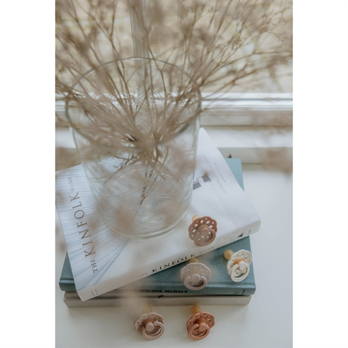 Bibs Boheme Latex Nappar 2-pack Dark Oak/Blush