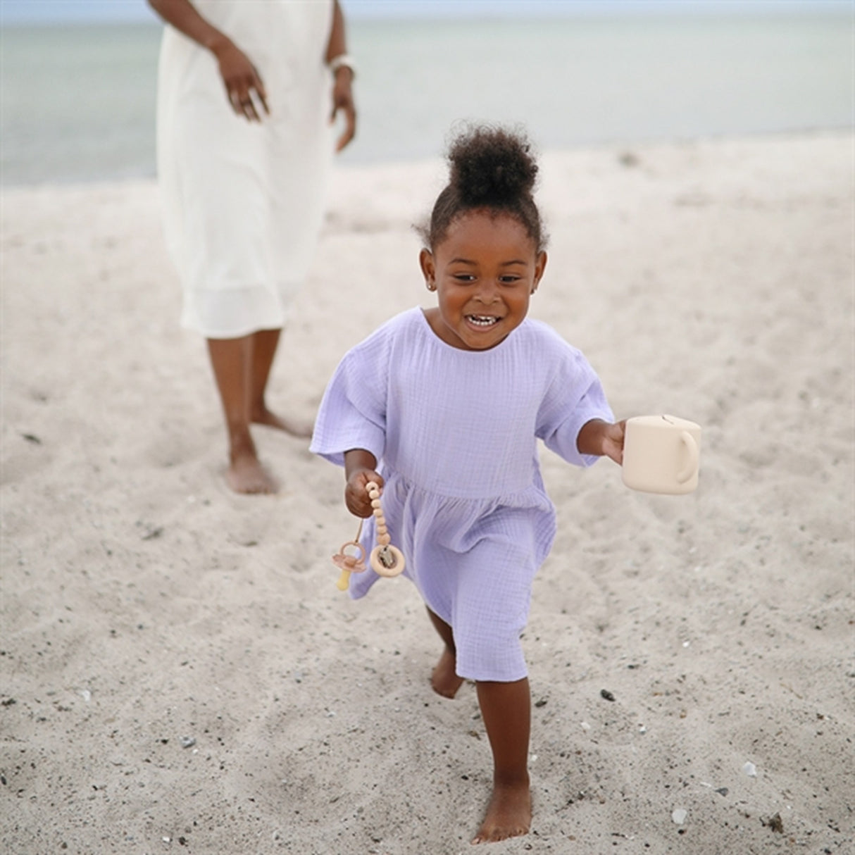 Mushie Snack Kopp Ivory