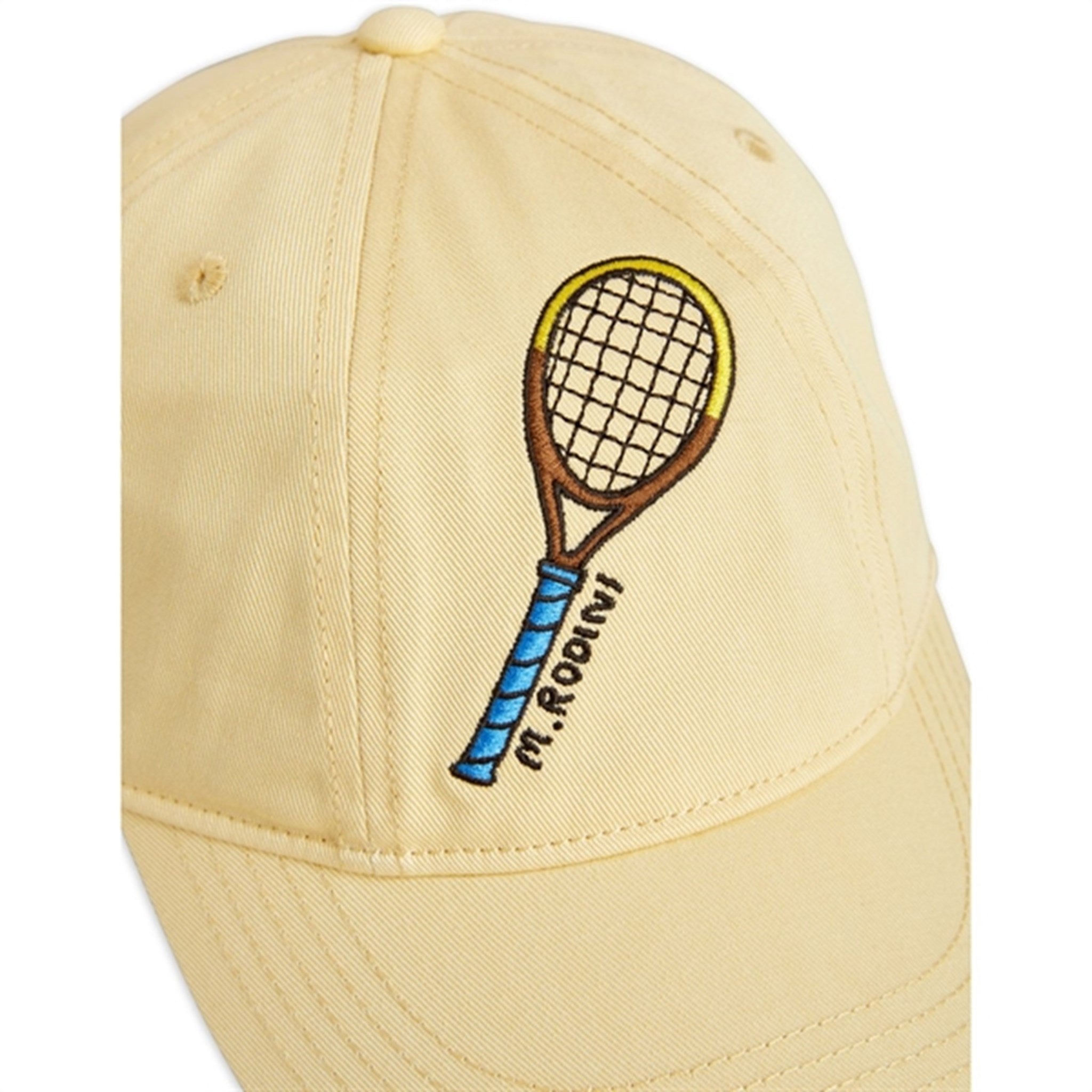 Mini Rodini Yellow Tennis Emb Kasket 3
