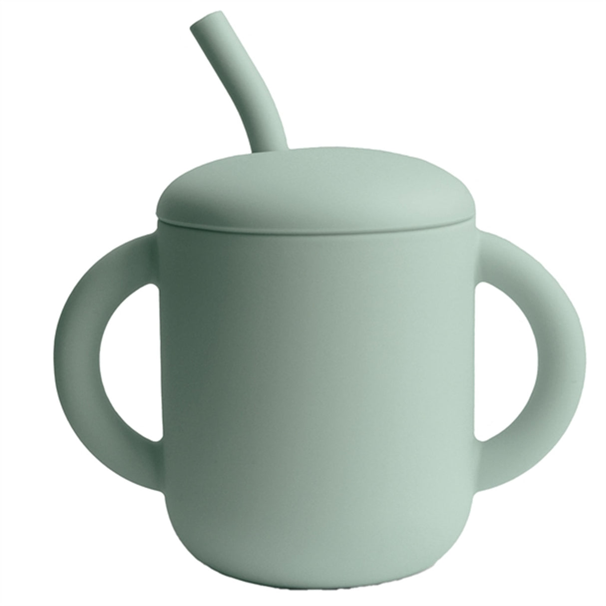 Mushie Silikone Drickskopp Cambridge Blue