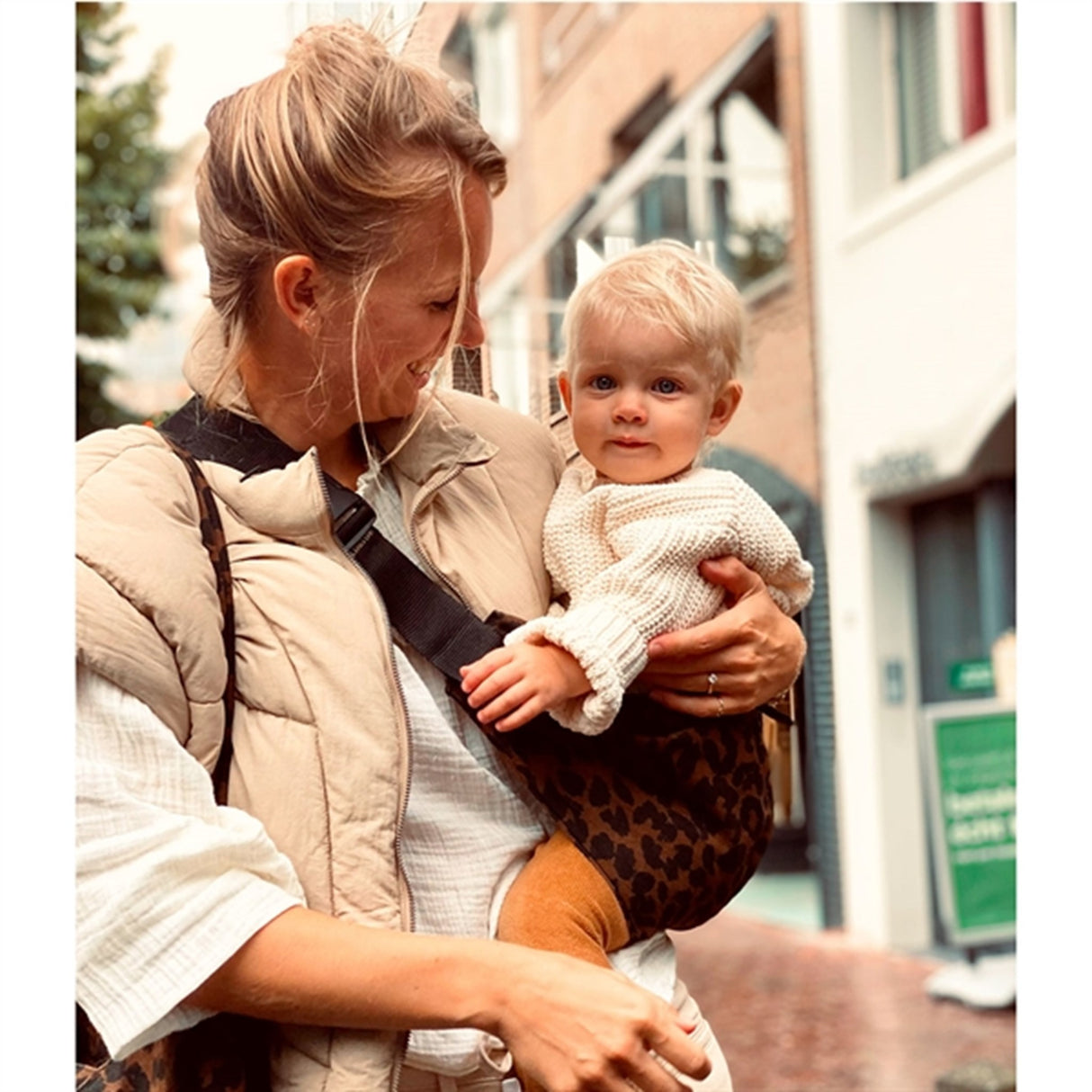 Wildride The Toddler Swing Bärsele Brown Leopard