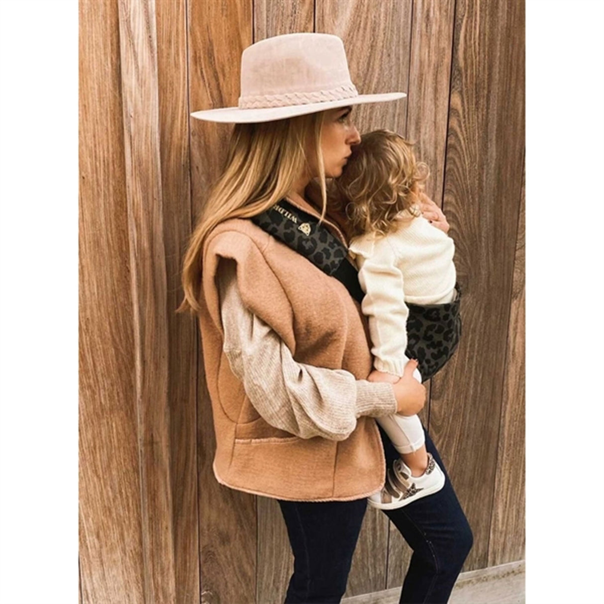 Wildride The Toddler Swing Bärsele Grey Leopard