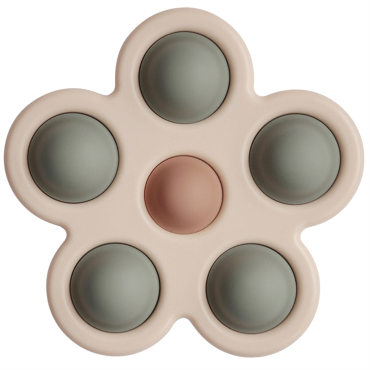 Mushie Aktivitetsleksager Blomst Dried Thyme/Natural/Shifting Sand