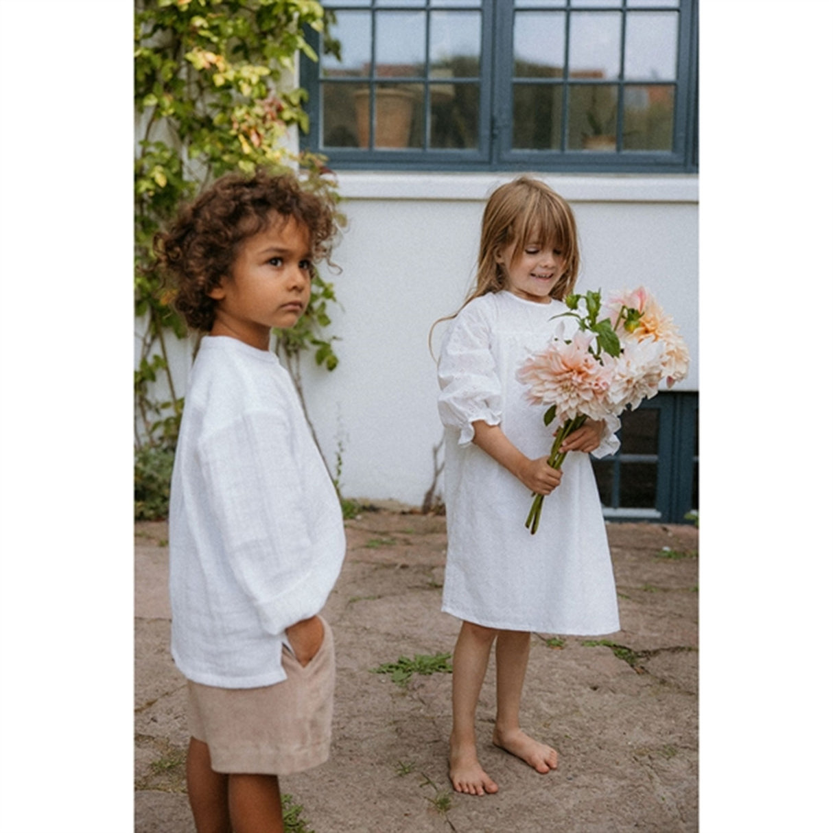 lalaby Natural white Lilou Klänning