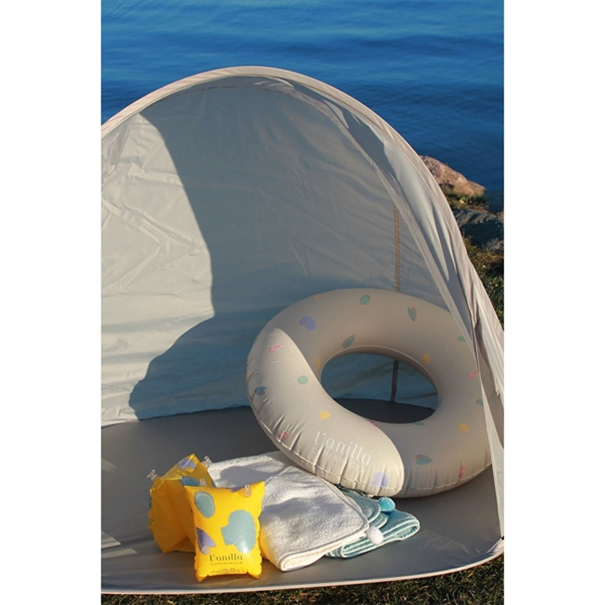 Vanilla COPENHAGEN Pop-up Tält UV50+ Oyster Grey