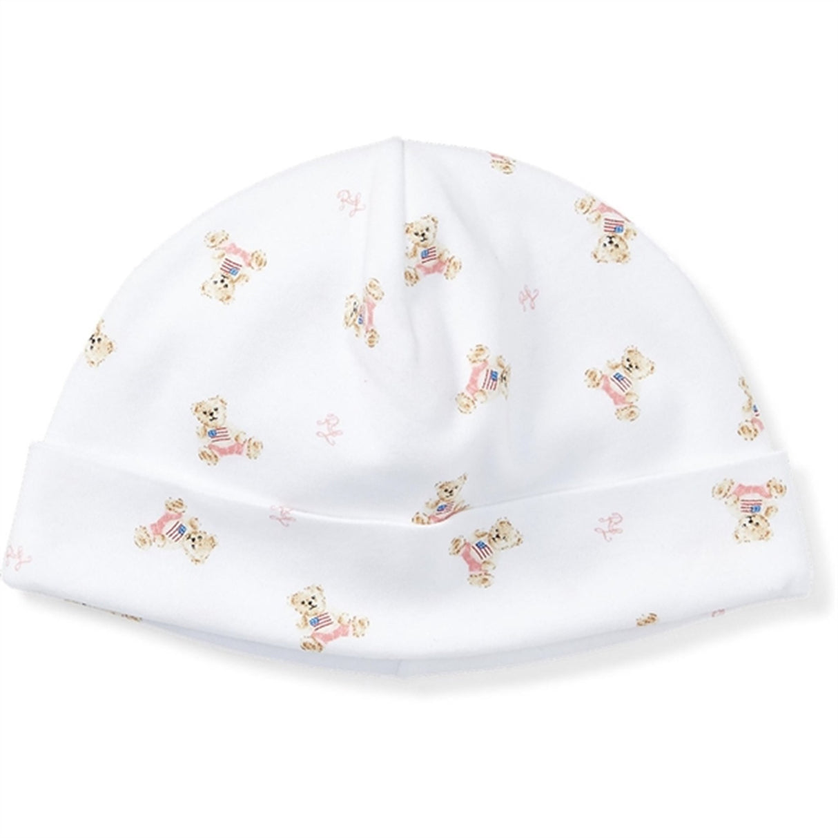 Ralph Lauren Bebis Girl Mössa White/Pink/Multi