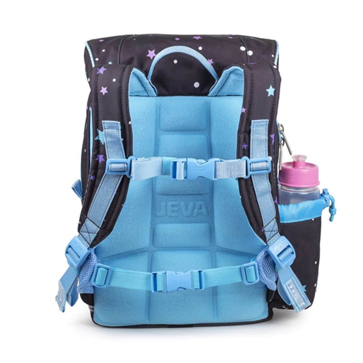 JEVA Skolväska Golden Unicorn