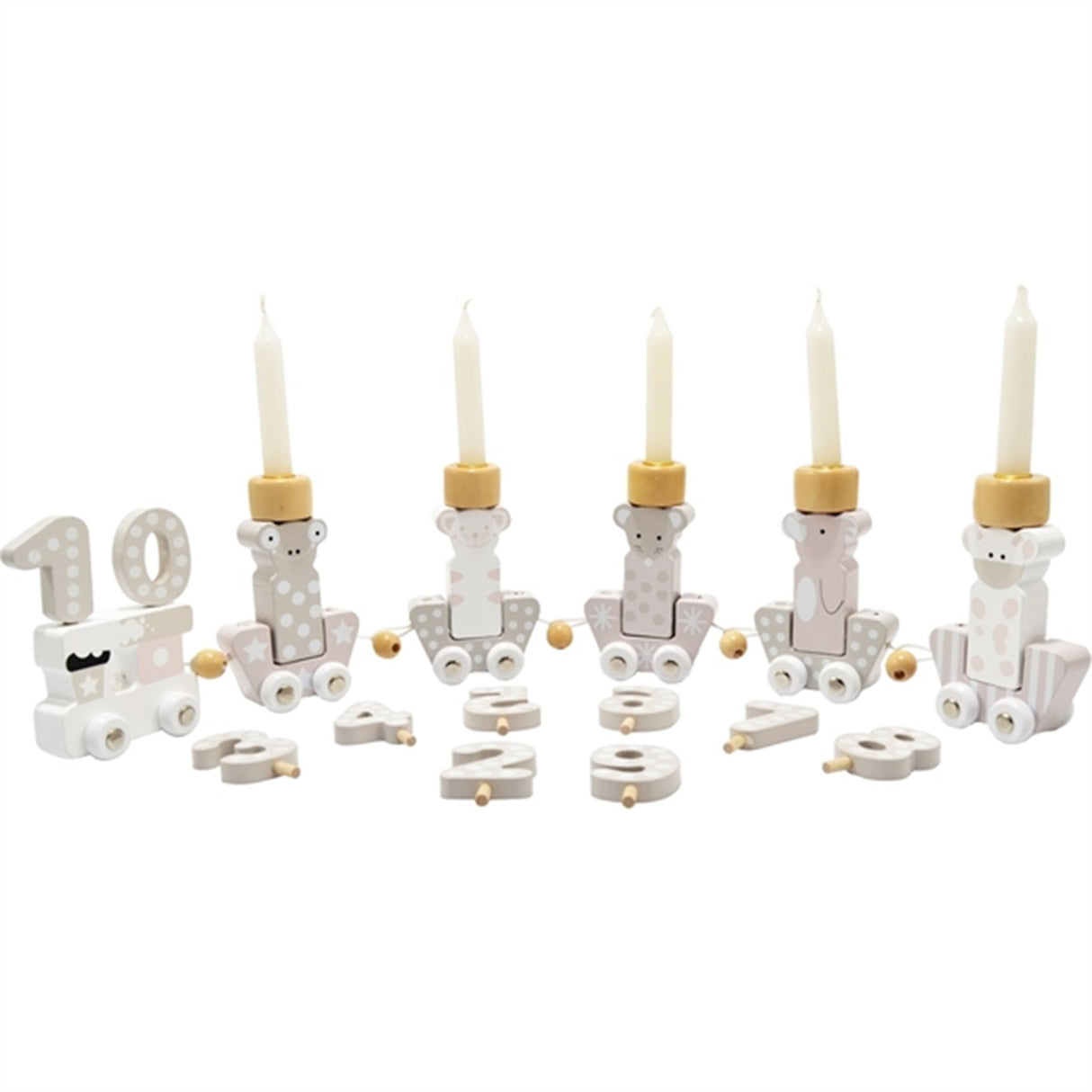 Magni Födelsesdagstog "Dyr" Hvid