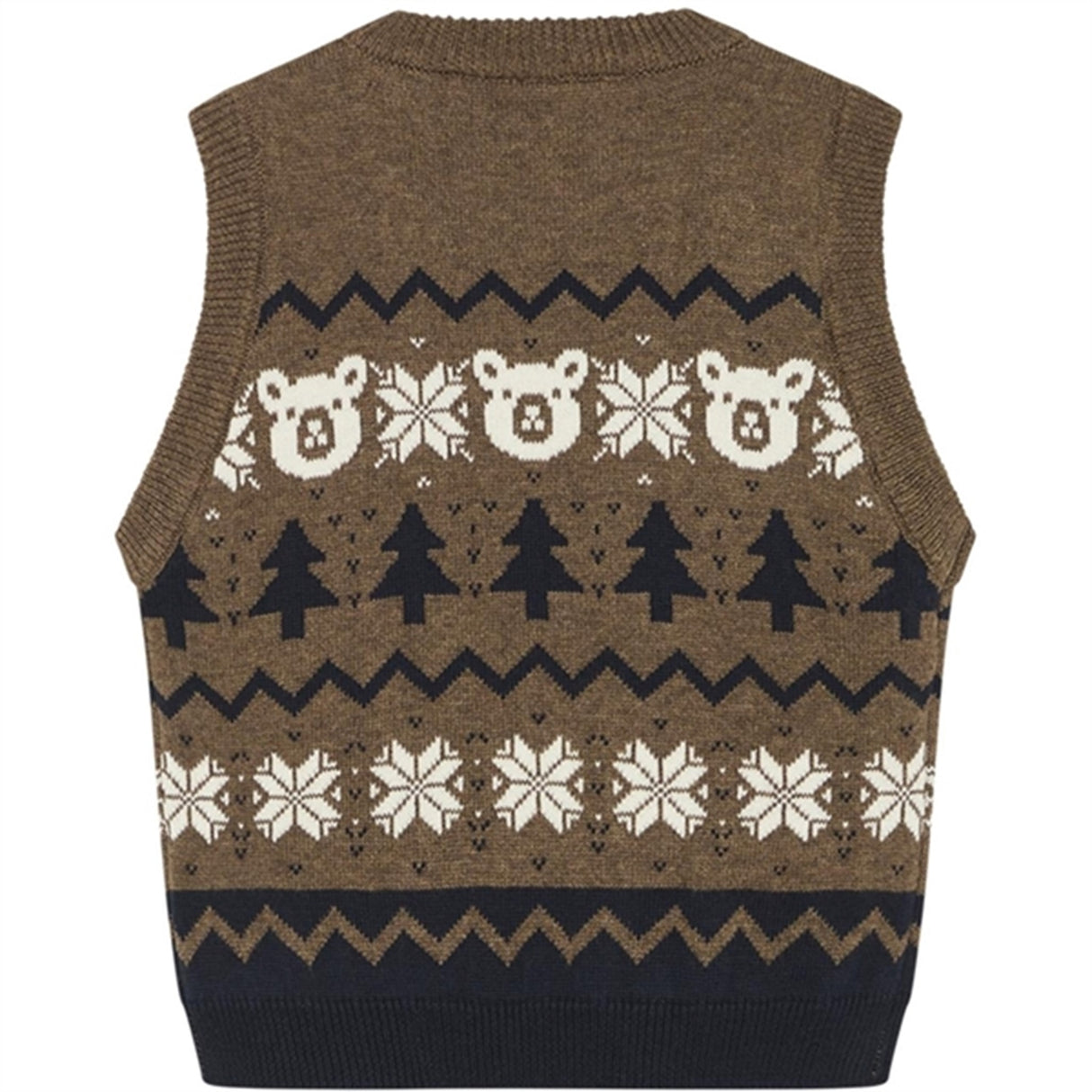 Hust & Claire Bebis Cub Brown Perrie Väst