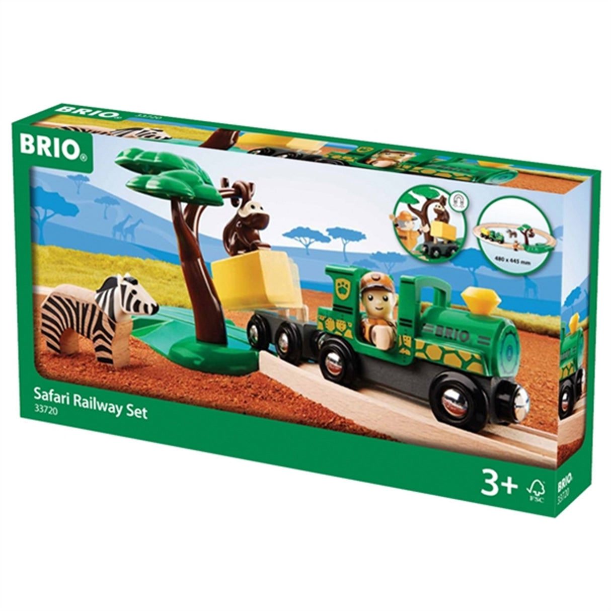 BRIO® Togbane Safari Set
