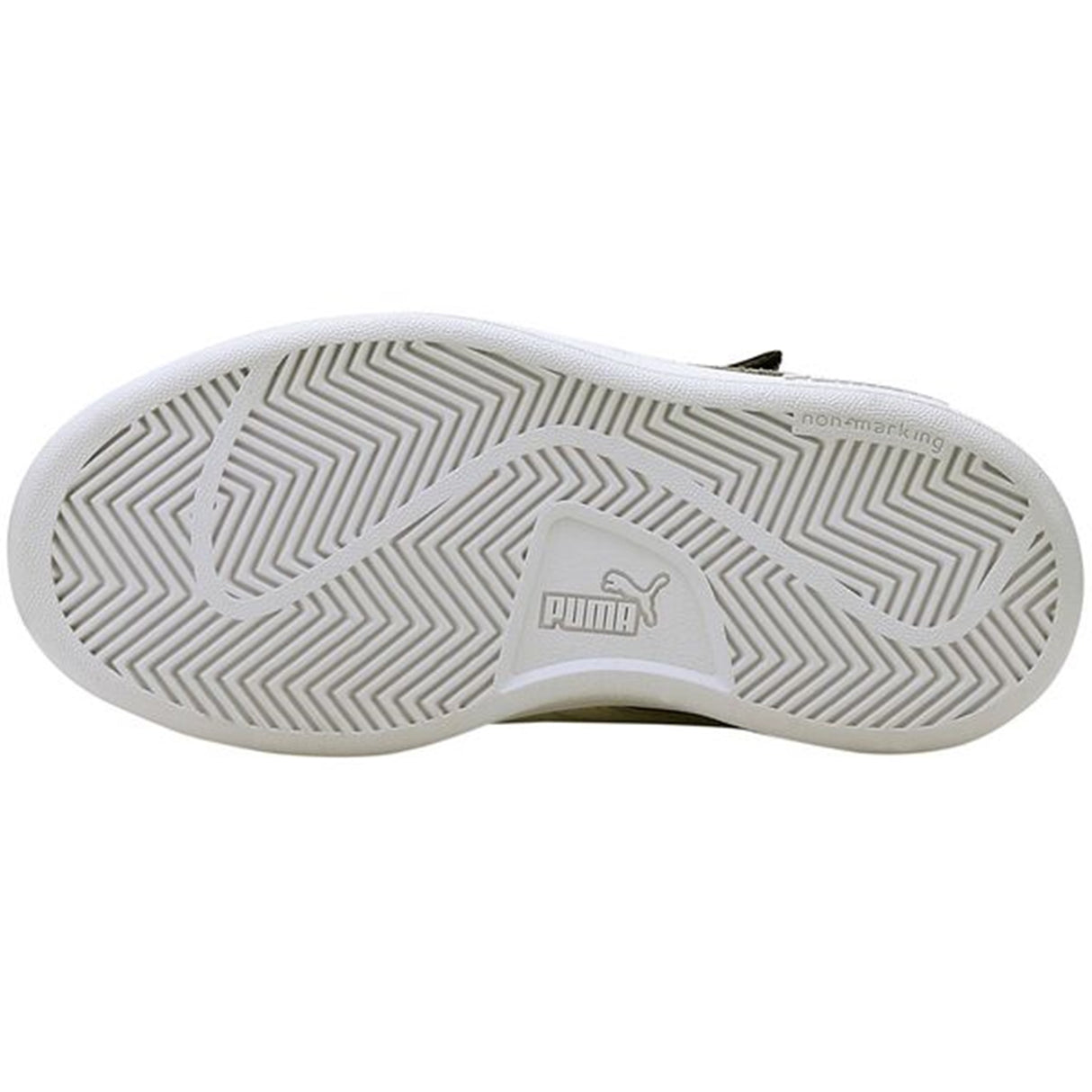 Puma Sneakers Smash v2 Mid Fur Svart / Vit