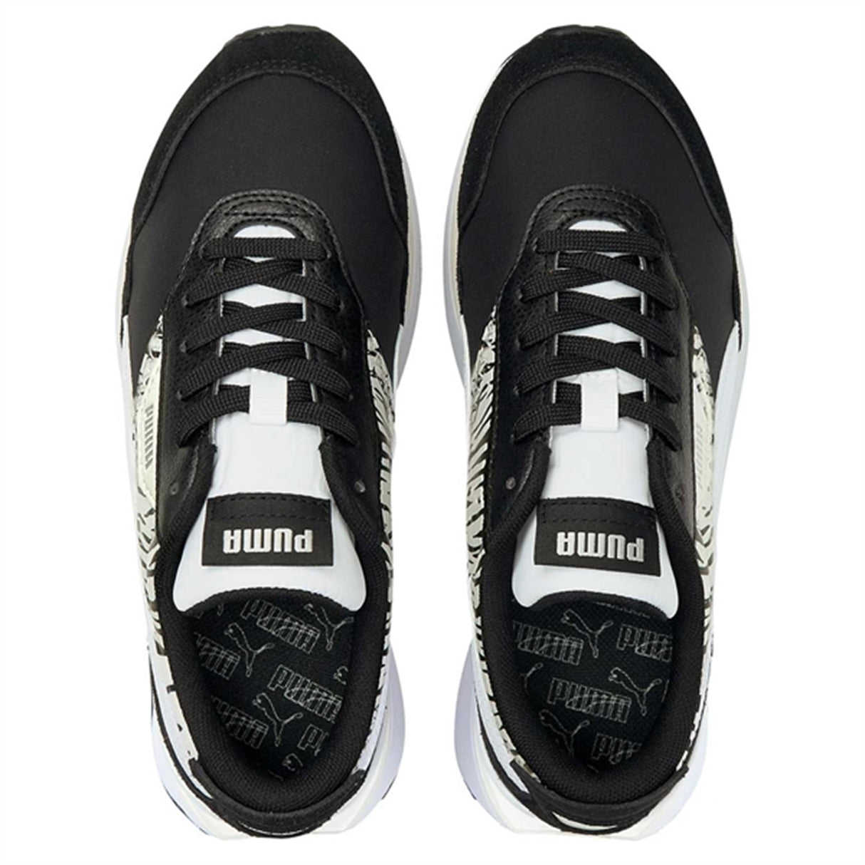 Puma Cruise Rider Roar Black Ivory Glow Sneakers 4