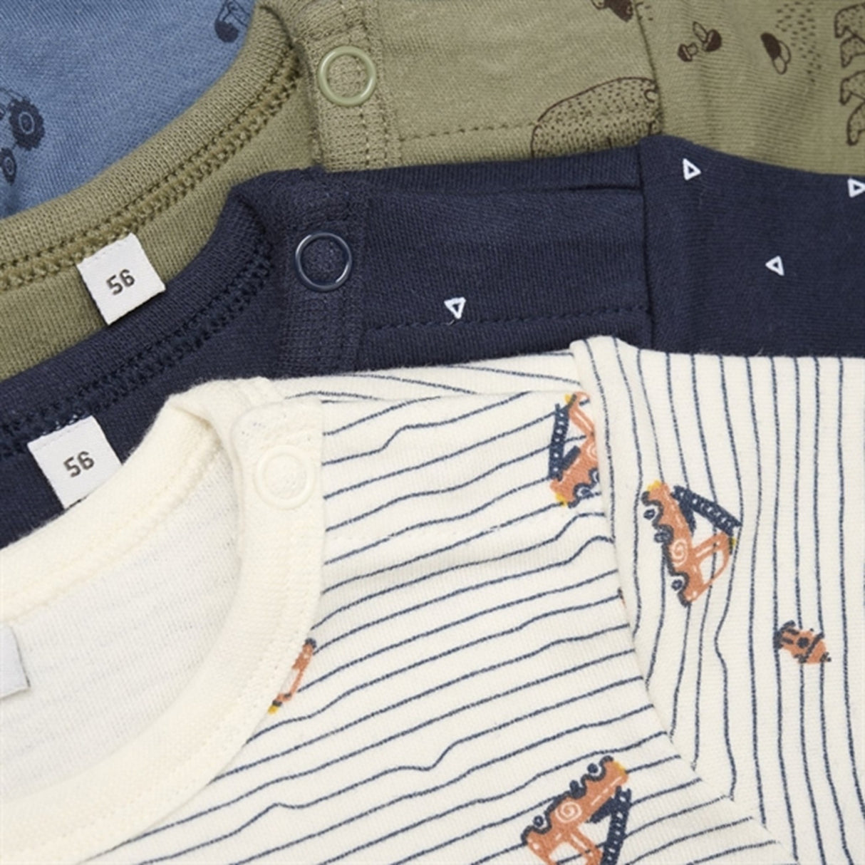 Pippi Body AO-printed 4-pak Deep Lichen Green