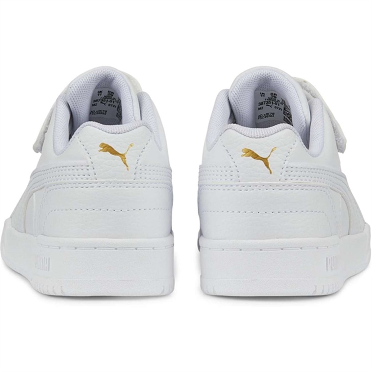 Puma RBD Game Low AC+PS White- White- Team Gold Sneakers 5