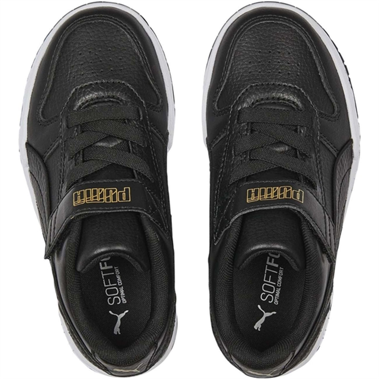 Puma RBD Game Low AC+PS Black-Black- Team Gold- White Sneakers 4