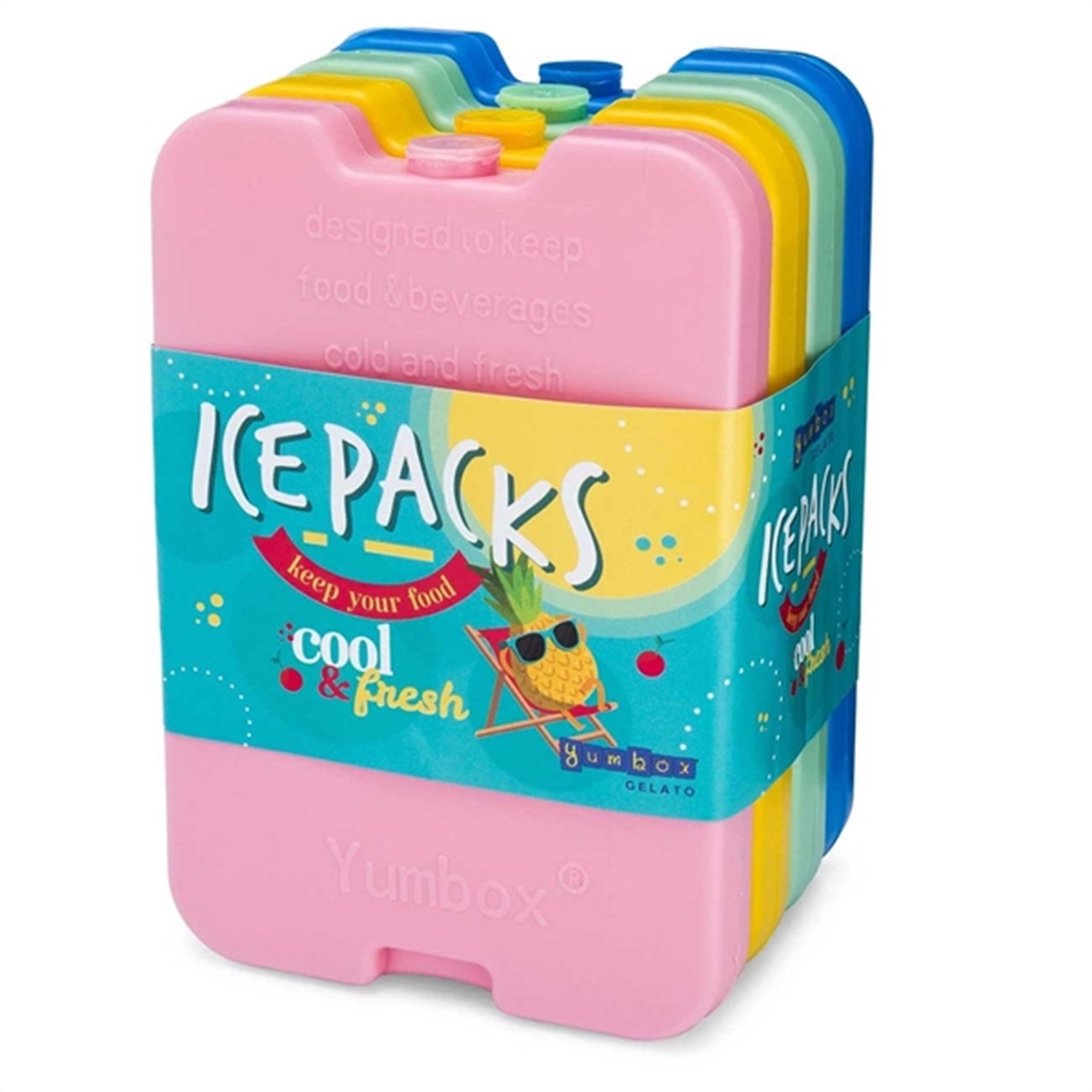 Yumbox Ice Packs Set 4-pak Multi Coolers