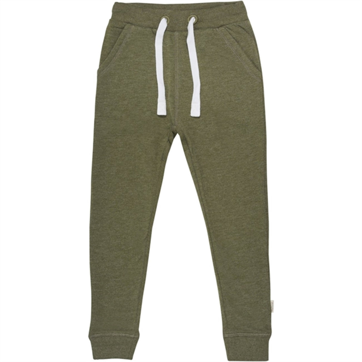 Minymo Dark Olive Sweatpants Basis 36 2-pack NOOS