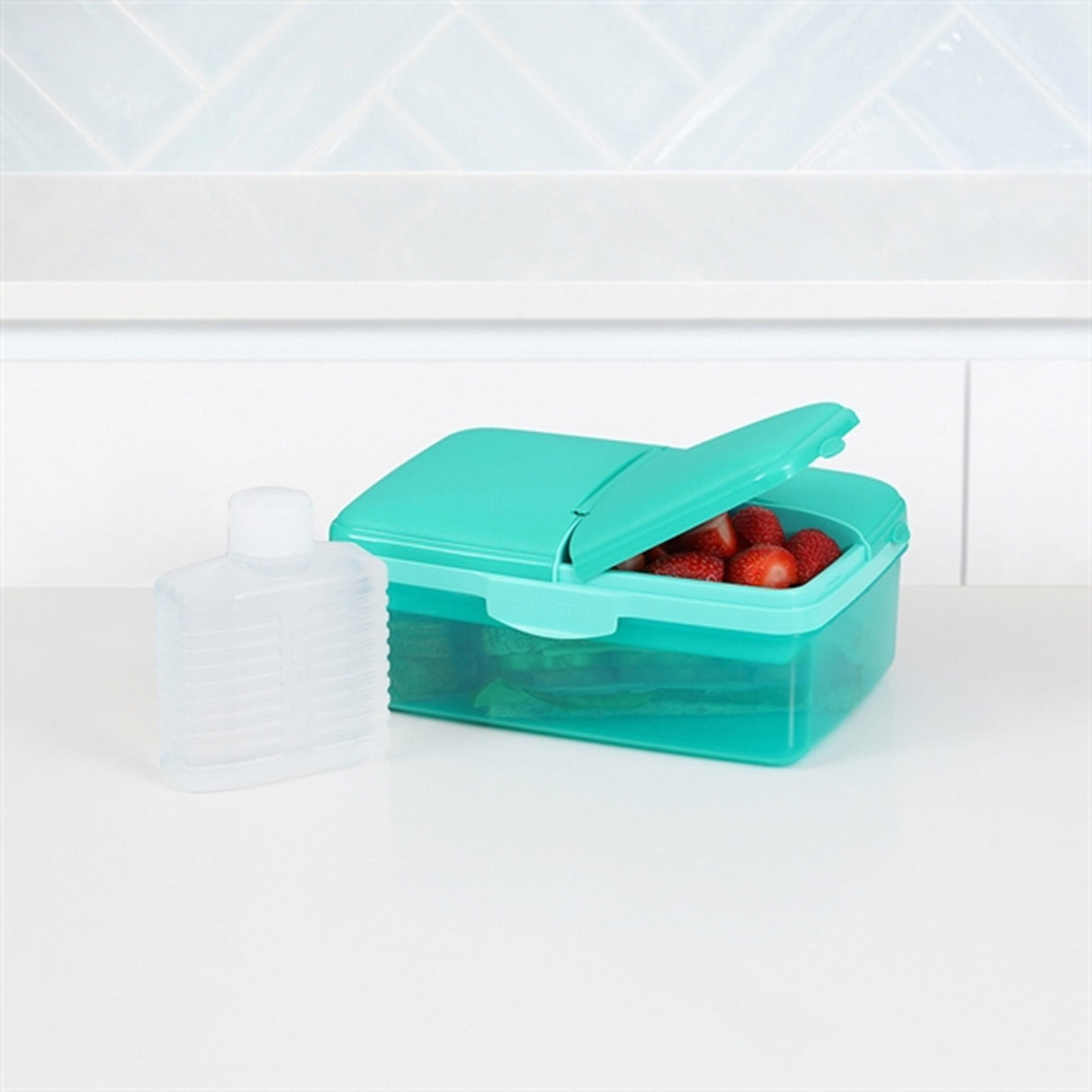 Sistema Slimline Quaddie Lunchlåda 1,5 L Teal
