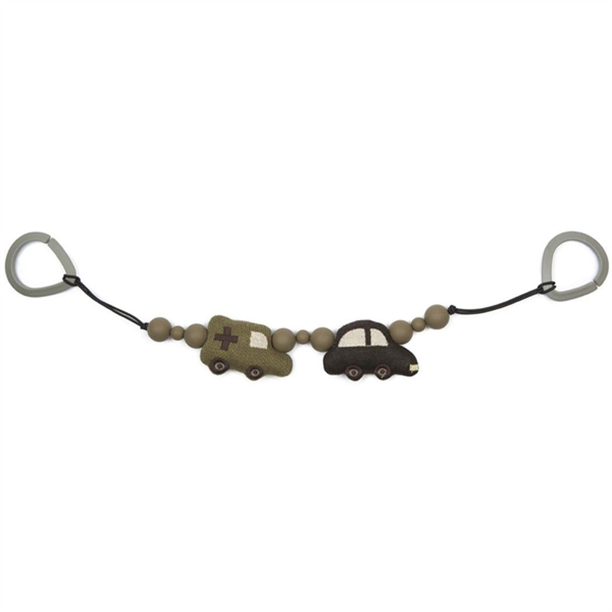 Smallstuff Barnvagnshänge Engine Dark Mole/Green