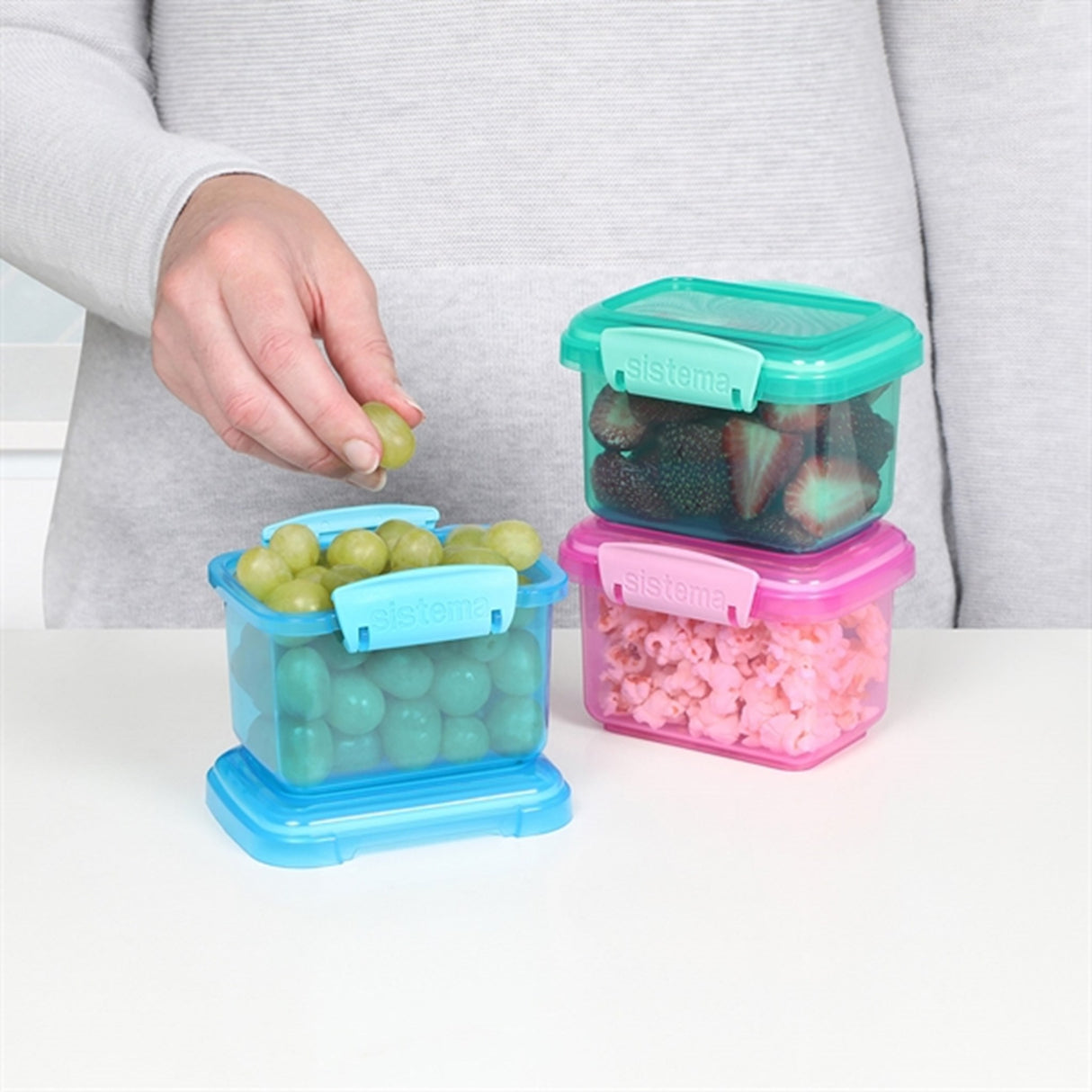 Sistema Förvaringskärl 400 ml 3-pak