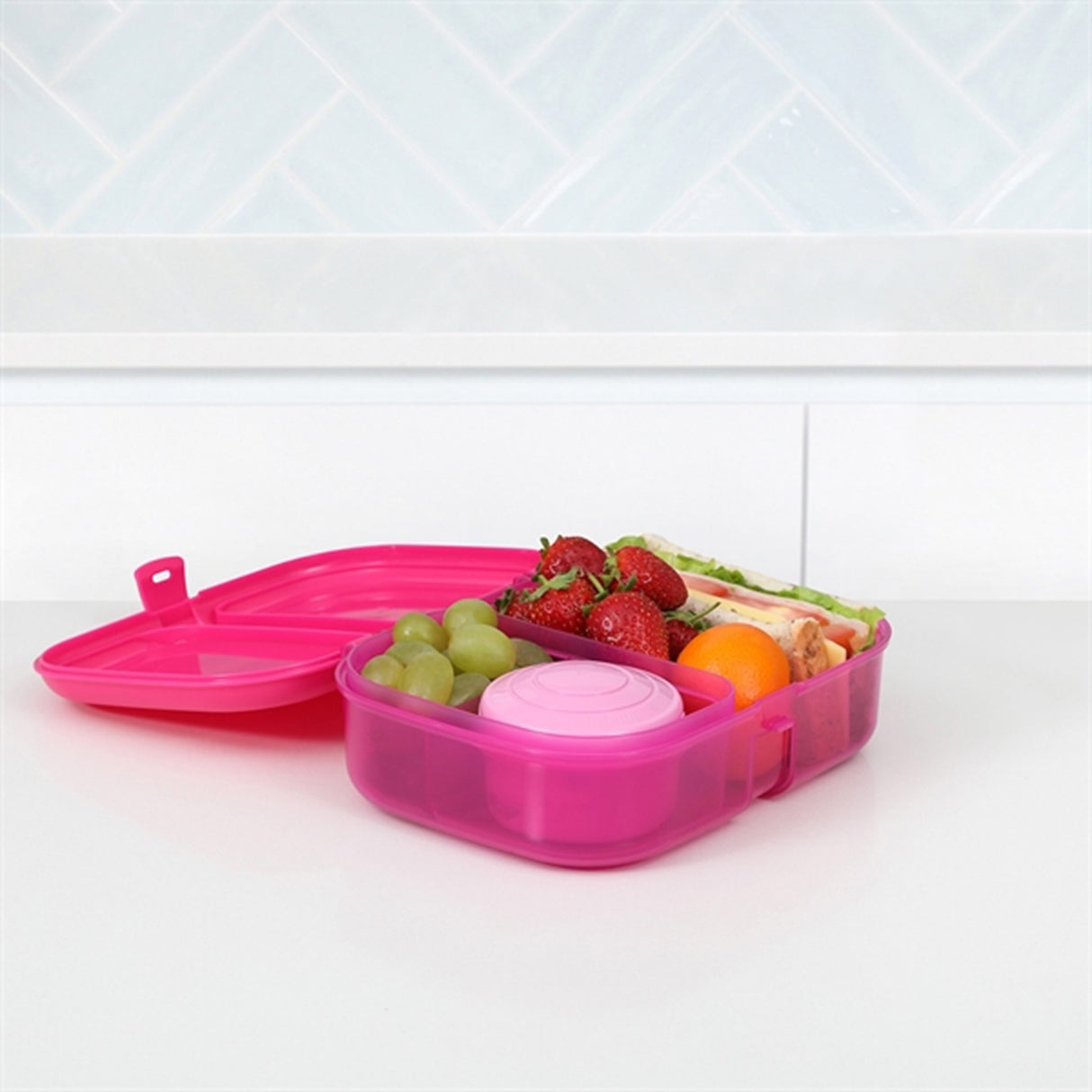 Sistema Ribbon Lunchlåda 1,1 L Pink