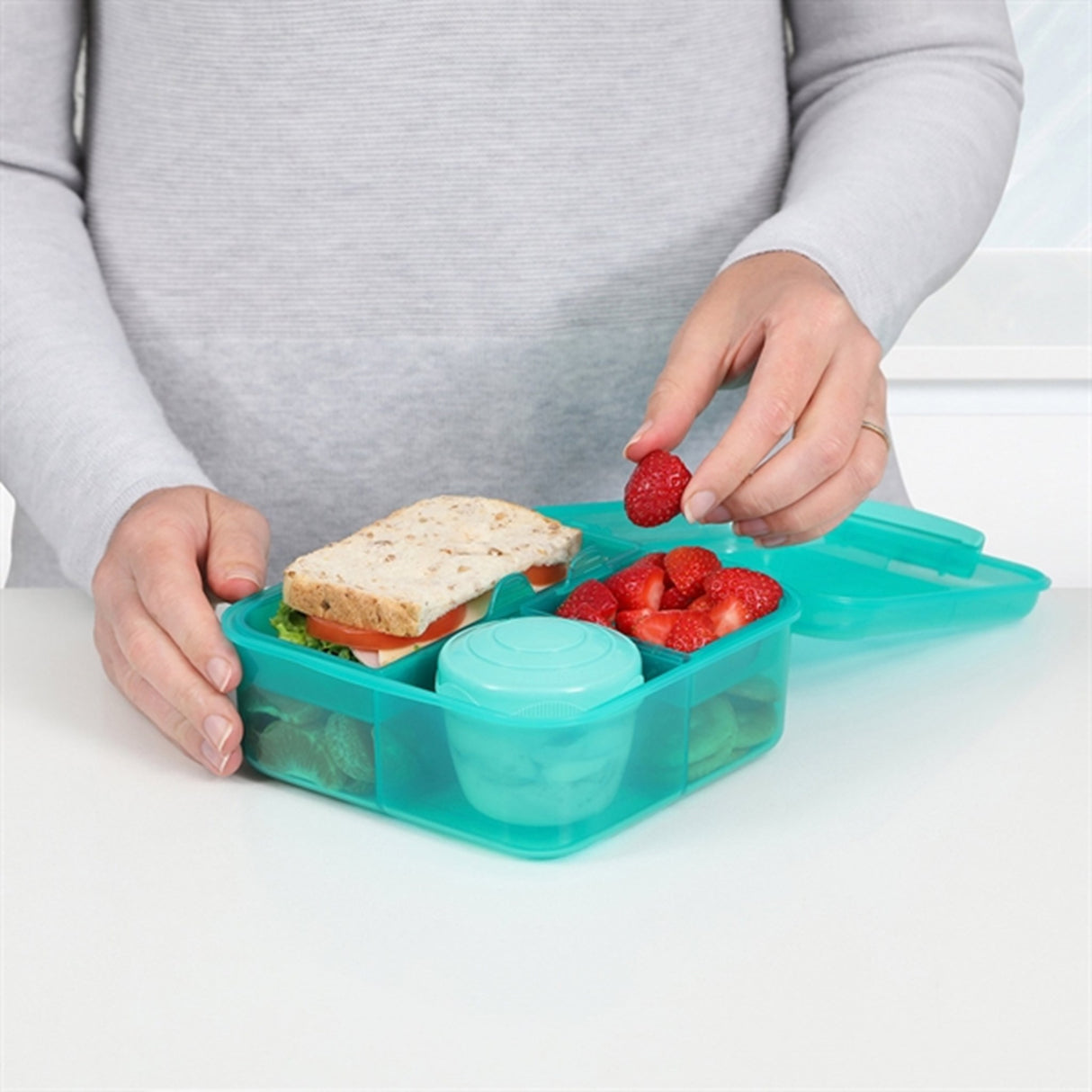 Sistema Bento Cube Lunchlåda 1,25 L Teal
