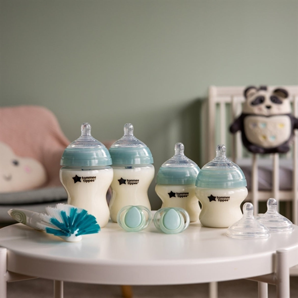 Tommee Tippee Nappflaska Startset för Nyfödda - Anti-kolik/värmeindikator