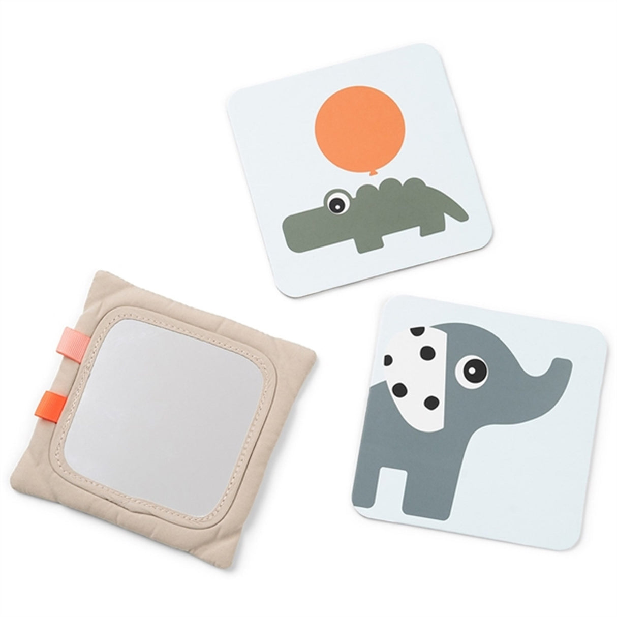 Done by Deer Bebis Kontrastkortholder Deer Friends Sand