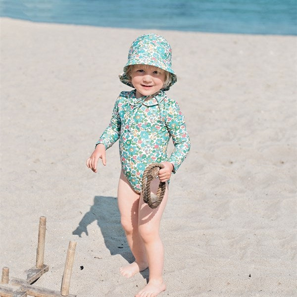 Petit Crabe Betsy D Peeter Pan Baddräkt Liberty© fabric