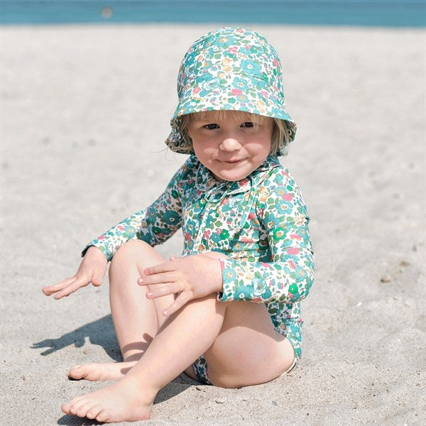 Petit Crabe Betsy D Peeter Pan Baddräkt Liberty© fabric