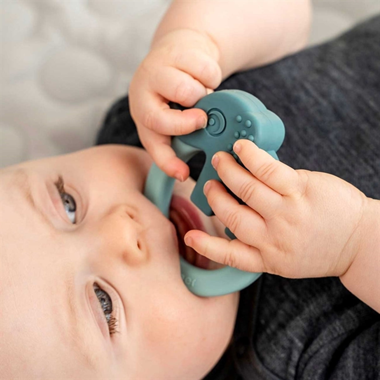 Done by Deer Bitringar 2-pack Deer Friends Blue/Green