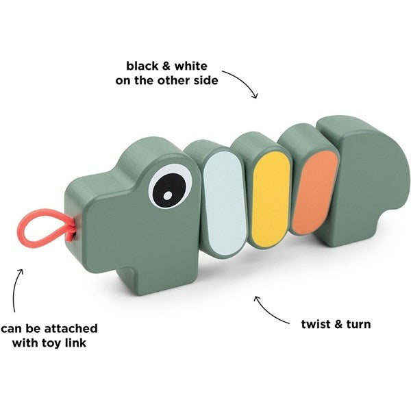 Done by Deer Tvist & Drej Leksak Croco Grøn