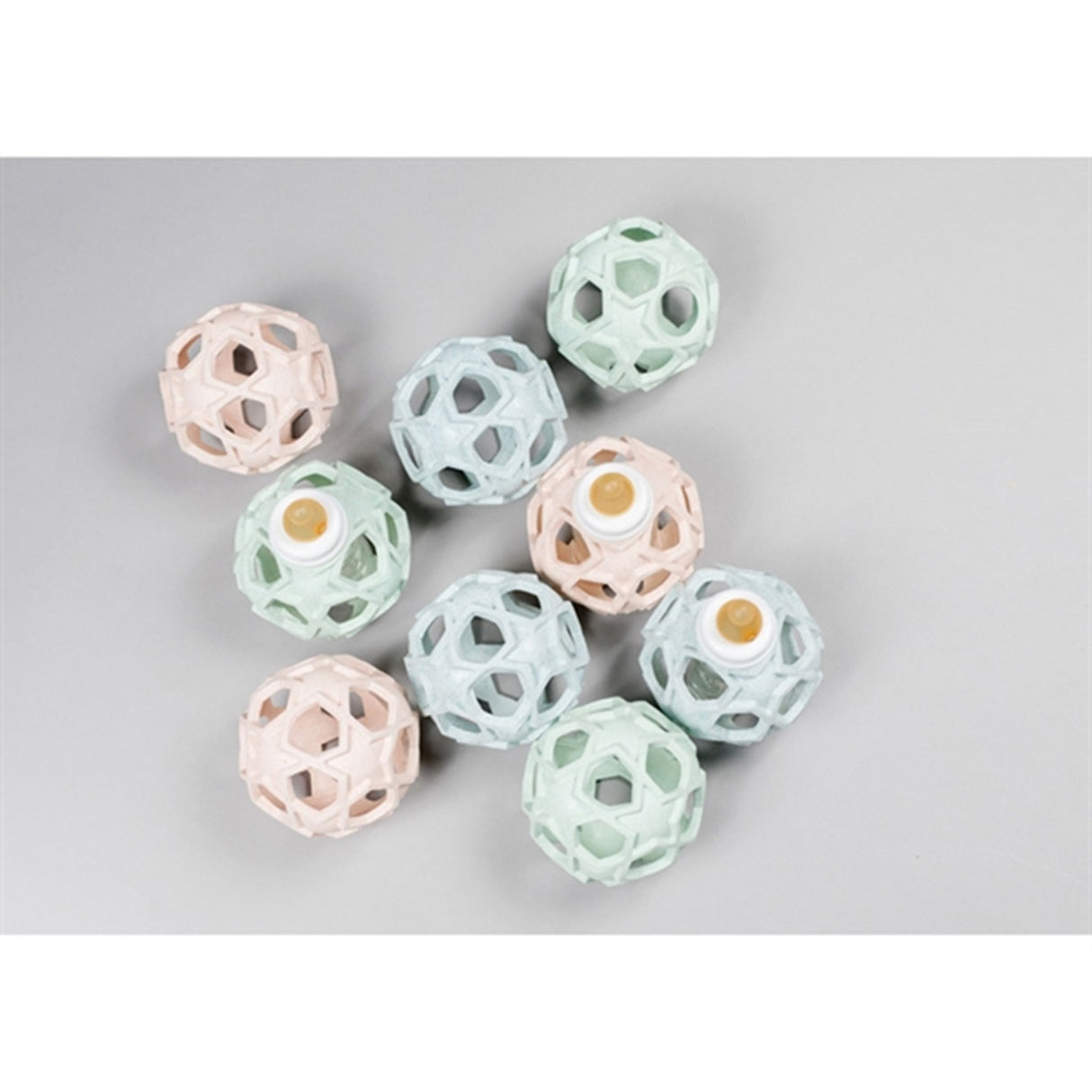 Hevea Ball Upcycled Mint Stars